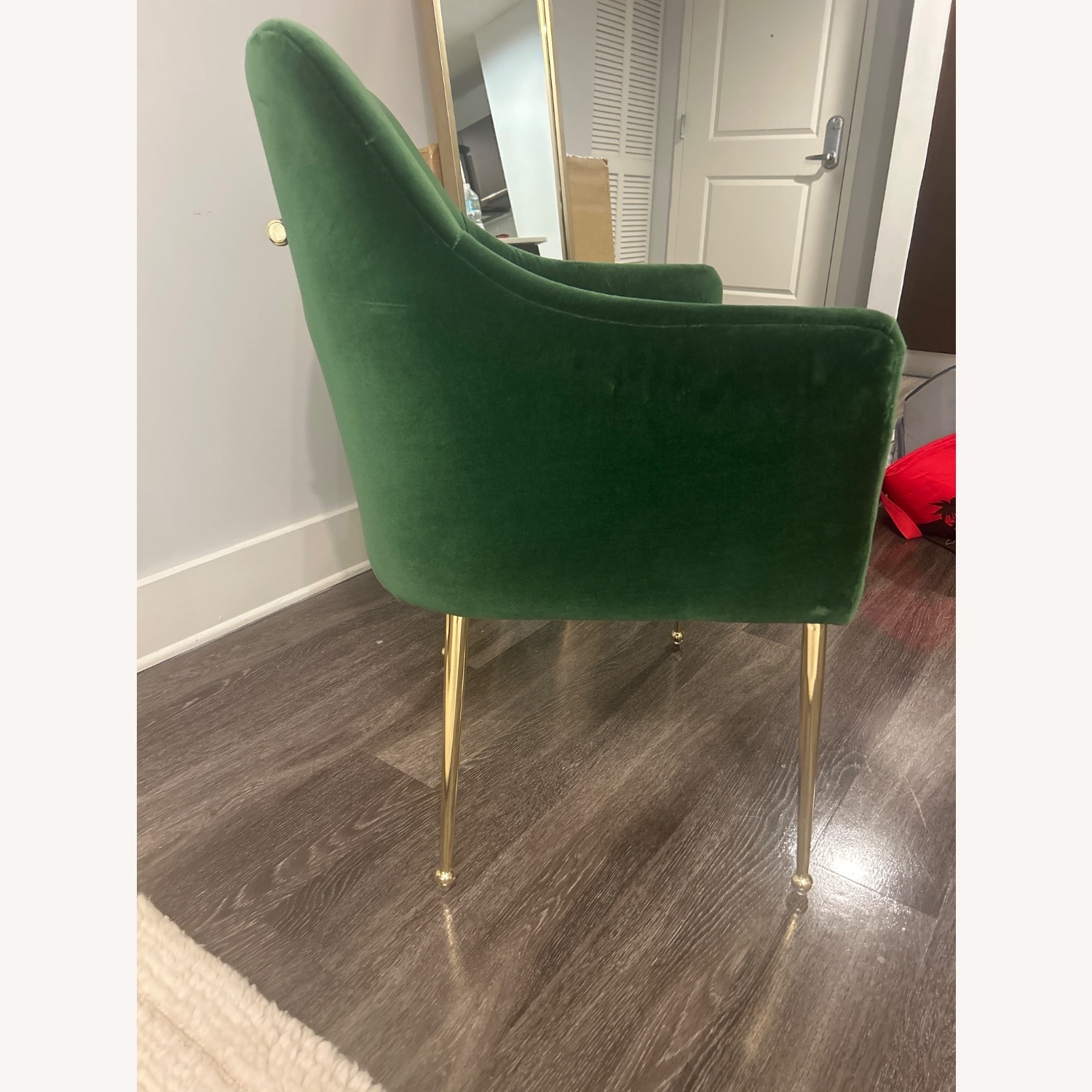 Anthropologie Green Elowen Armchair - image-3