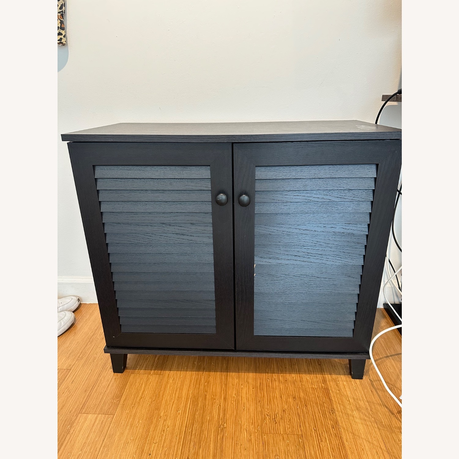 Black Shoe Storage / Cabinet - image-1