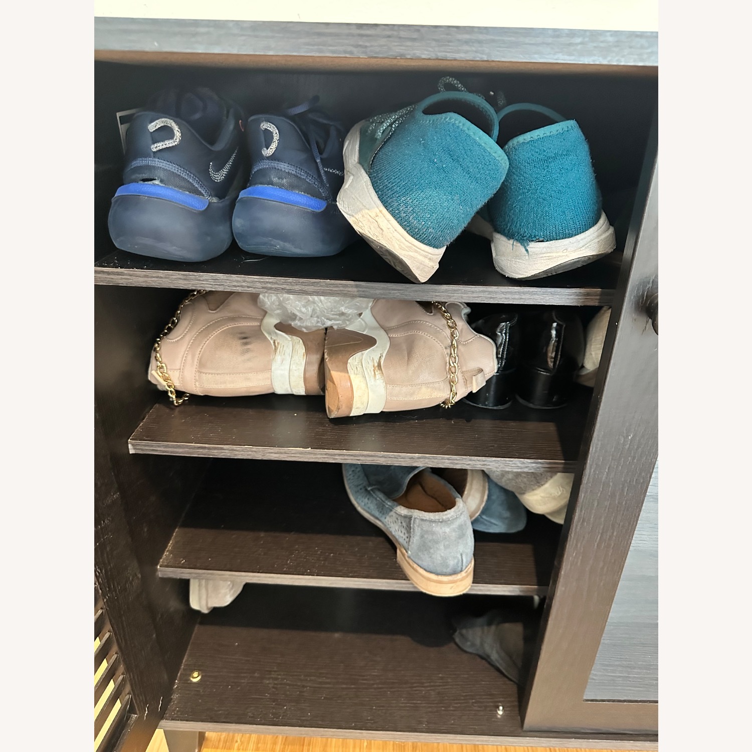 Black Shoe Storage / Cabinet - image-3