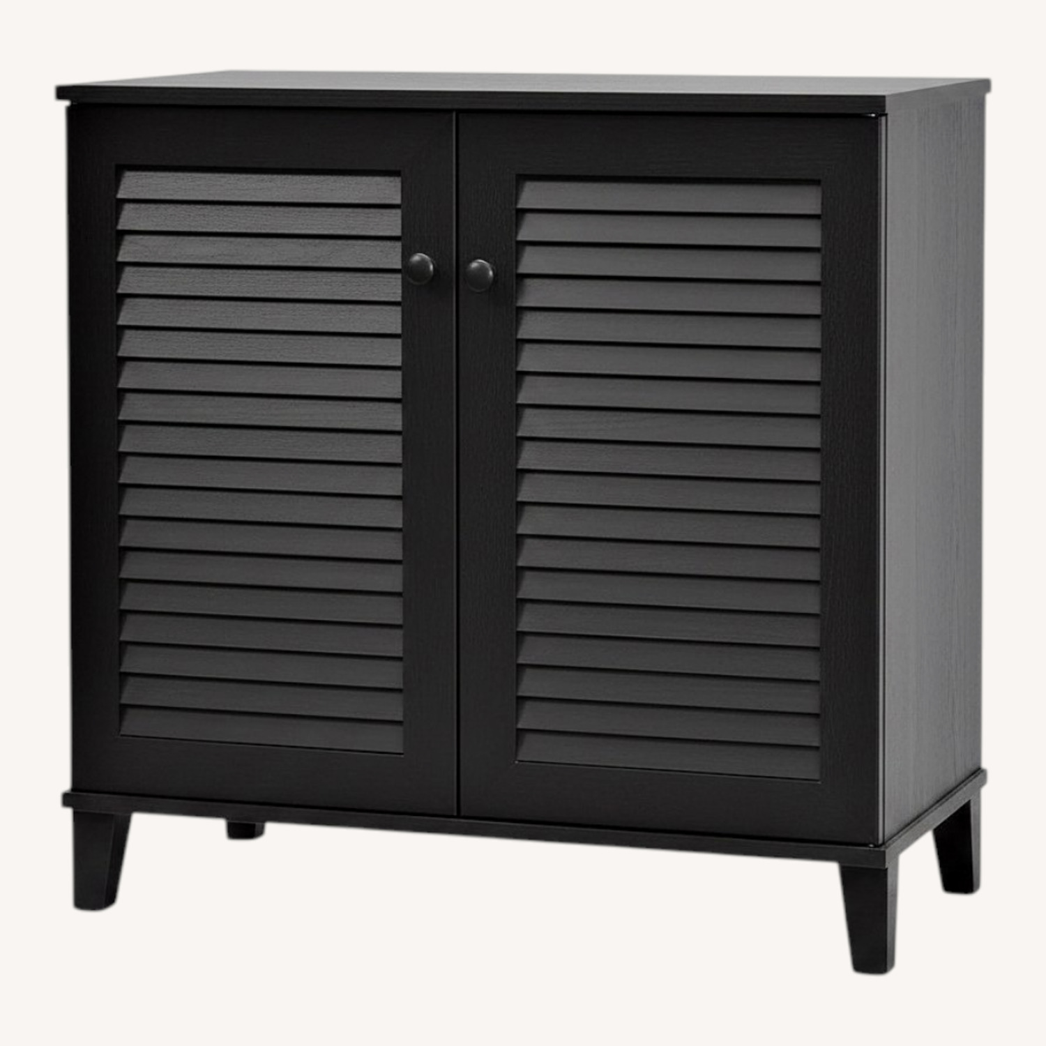 Black Shoe Storage / Cabinet - image-0