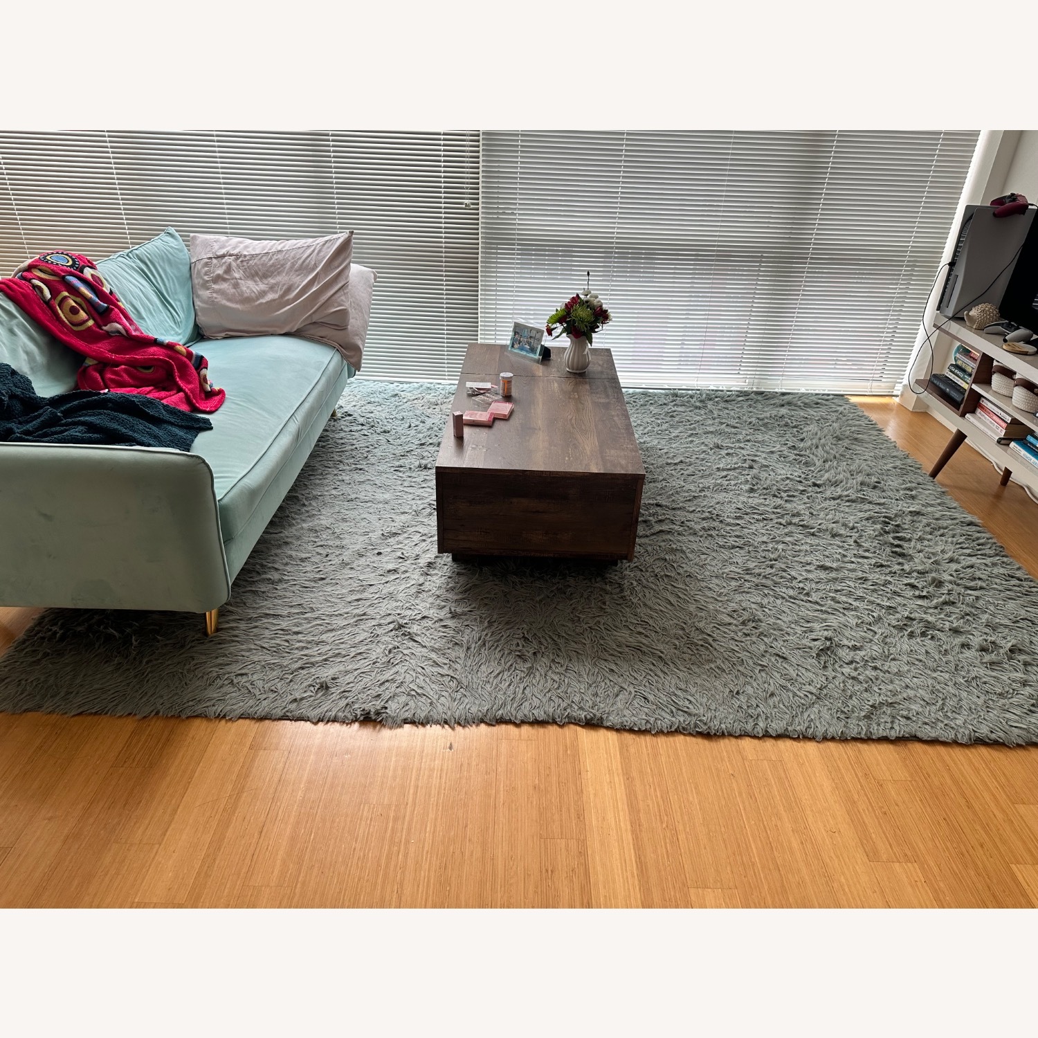 Light Gray Area Rug 8' x 10' - image-1