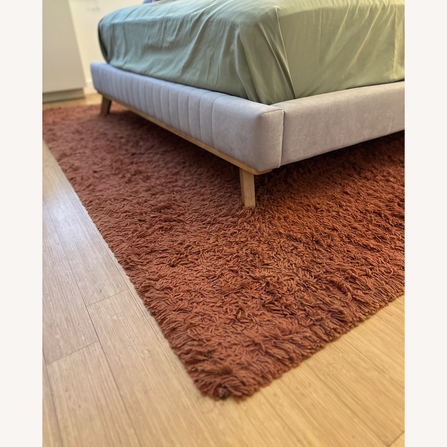 Wayfair Orange Area Rug 5' x 8' - image-1