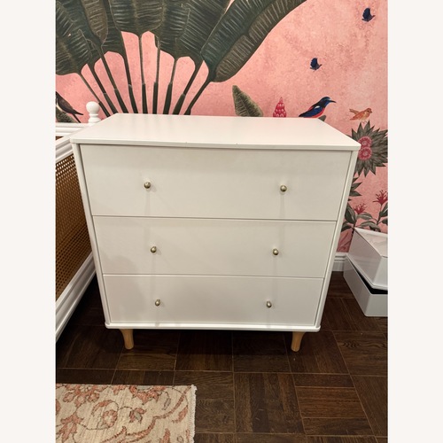 Used Babyletto Lolly White Wood Dresser for sale on AptDeco