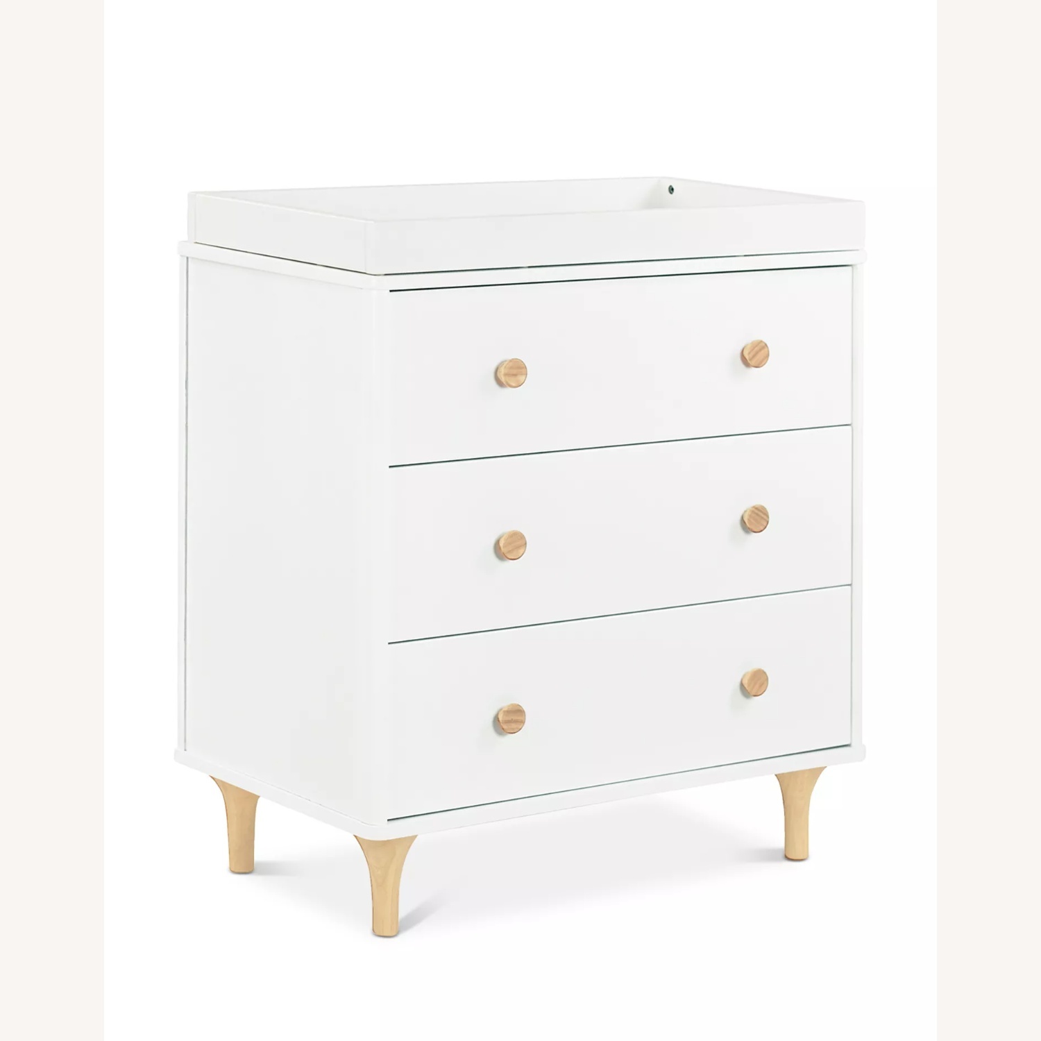 Babyletto Lolly White Wood Dresser - image-5