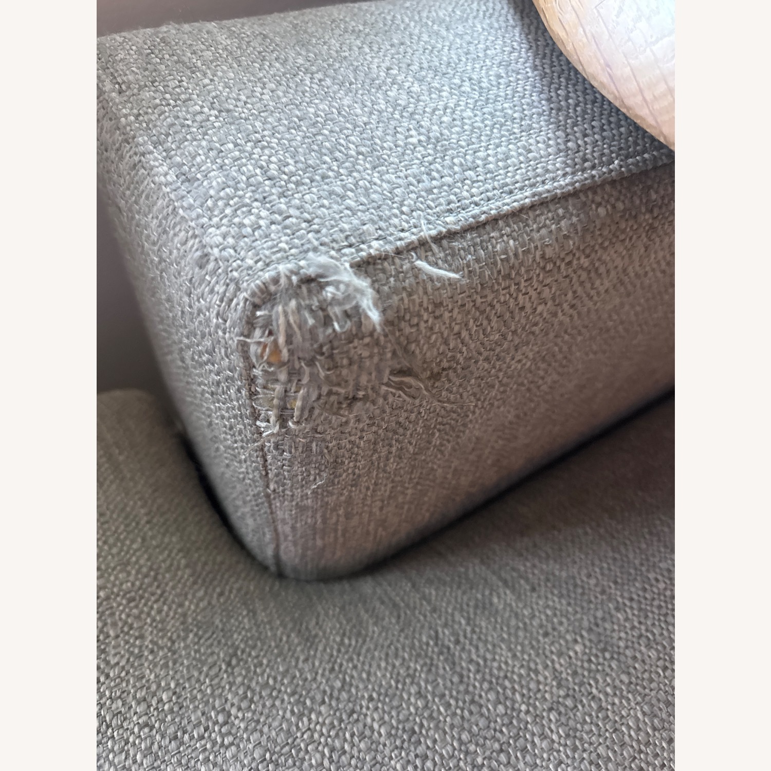 Light Gray Fabric 2 Piece Sectional with Chaise - image-5