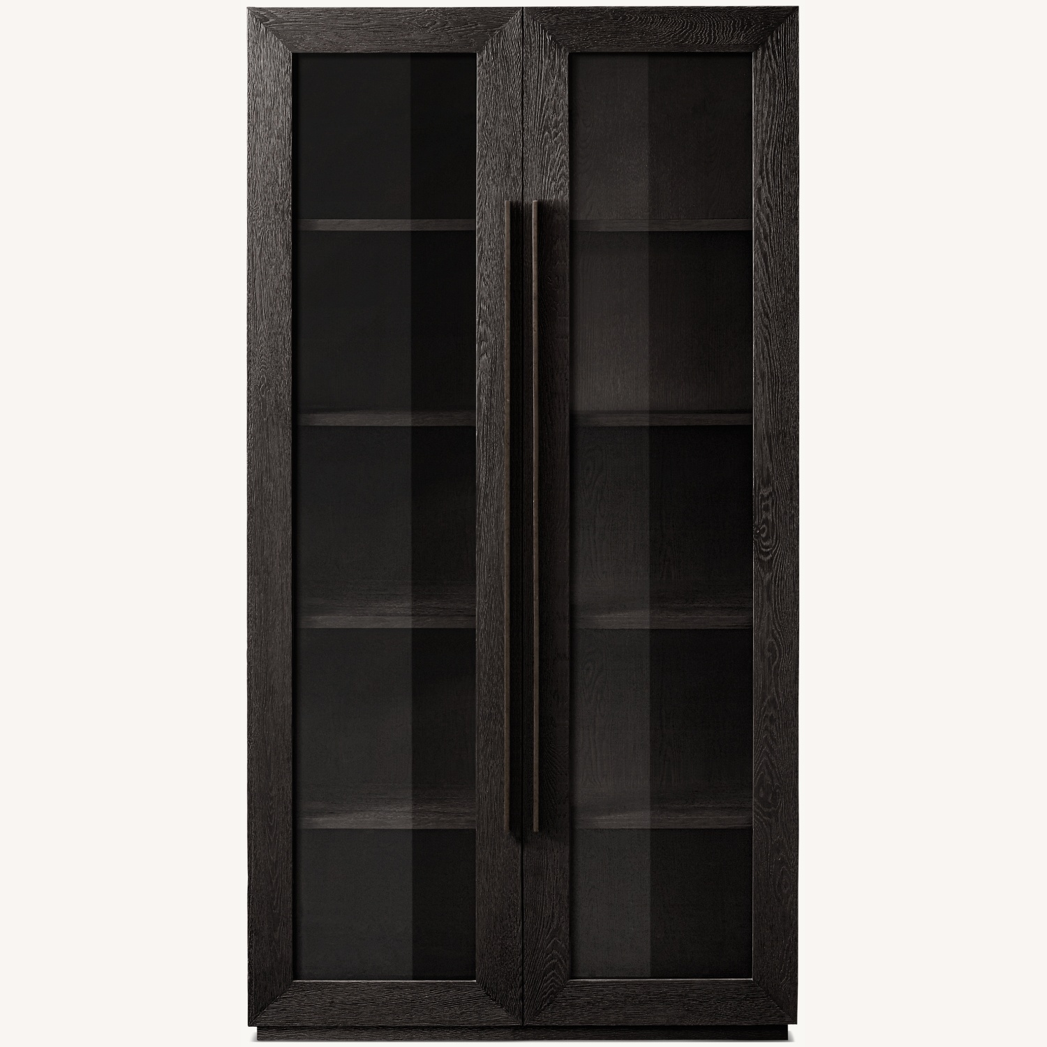 Restoration Hardware Machinto Glass Cabinet - image-0