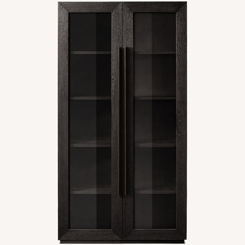 Used Restoration Hardware Machinto Glass Cabinet for sale on AptDeco