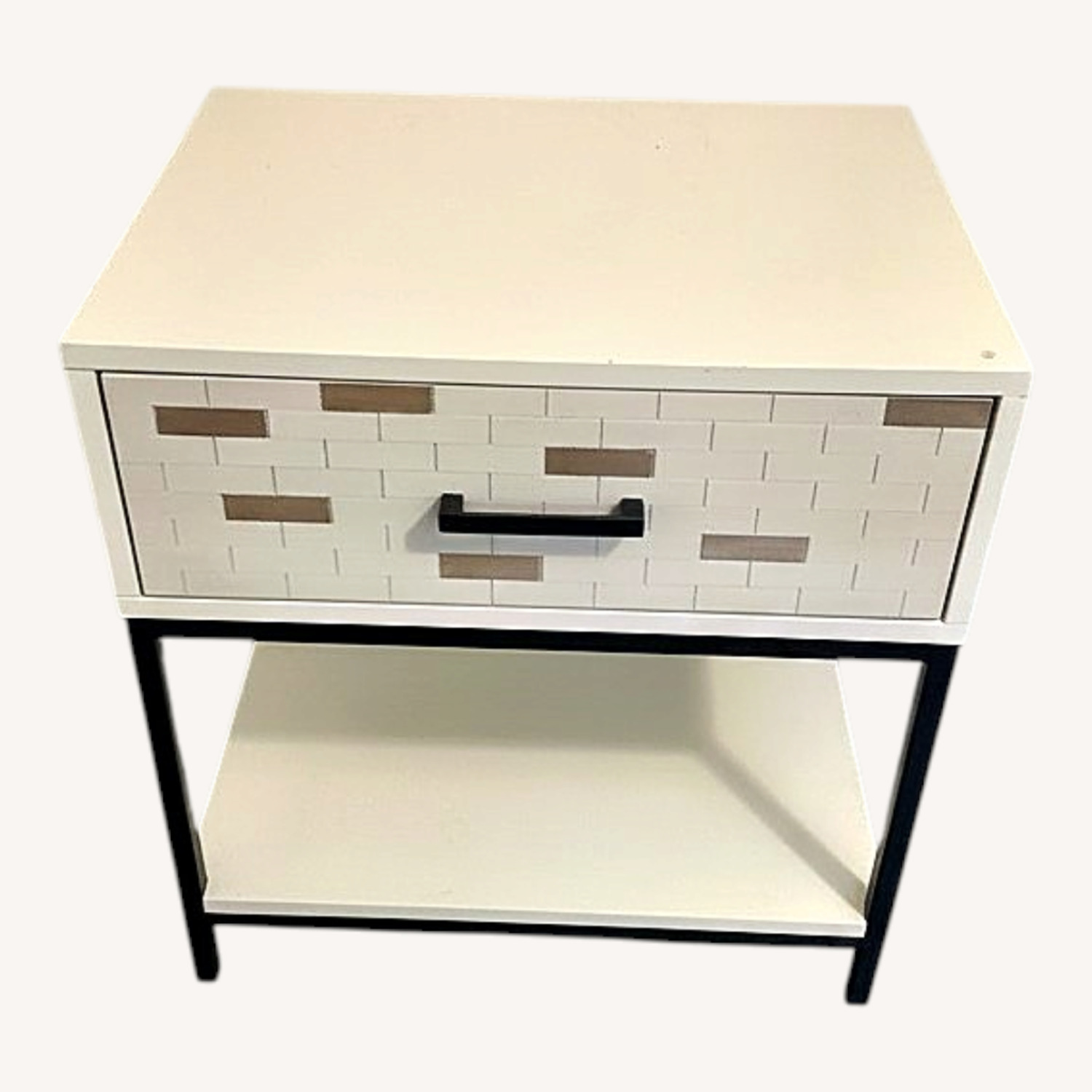 Living Spaces Elden II Wood Nightstand - image-0