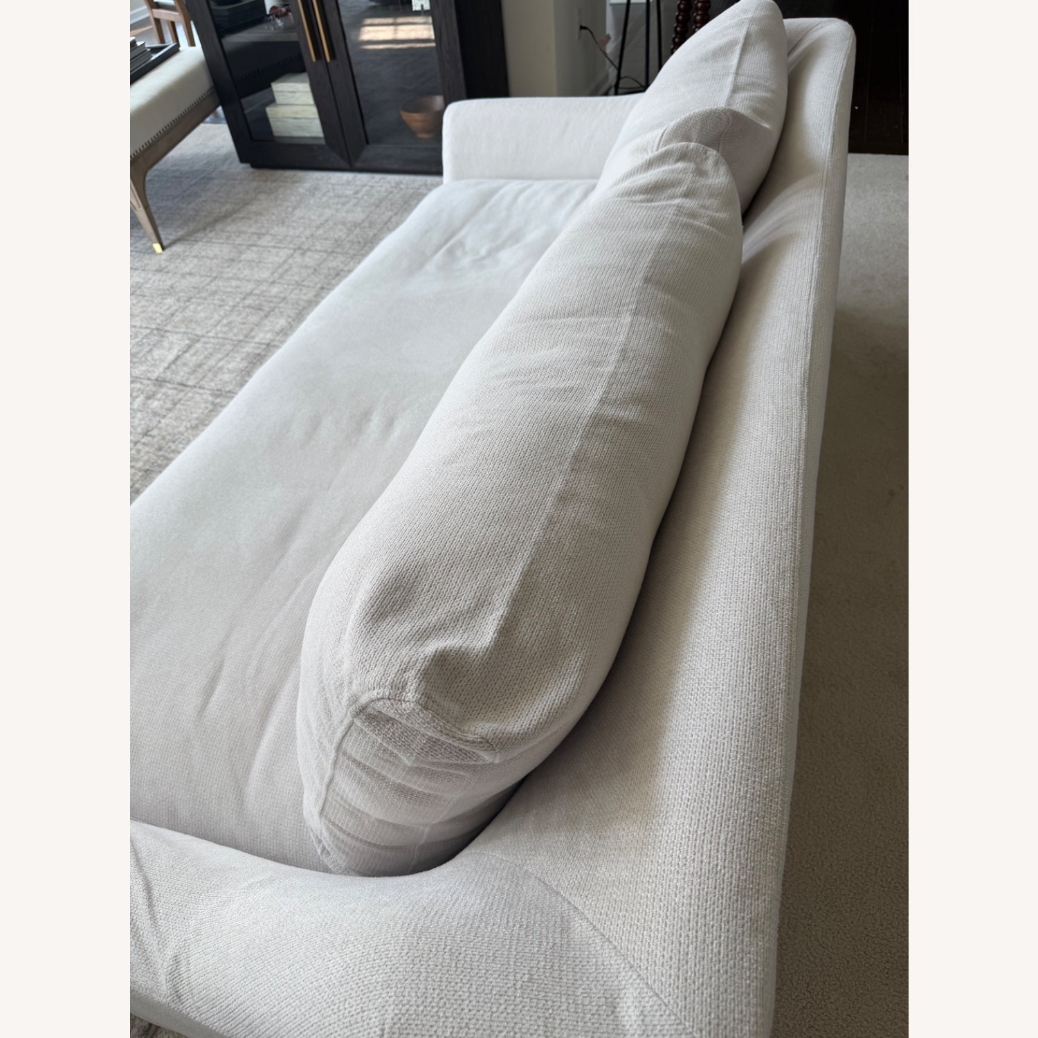 IKEA Färlöv White Fabric 3+ Seater Sofa - image-7