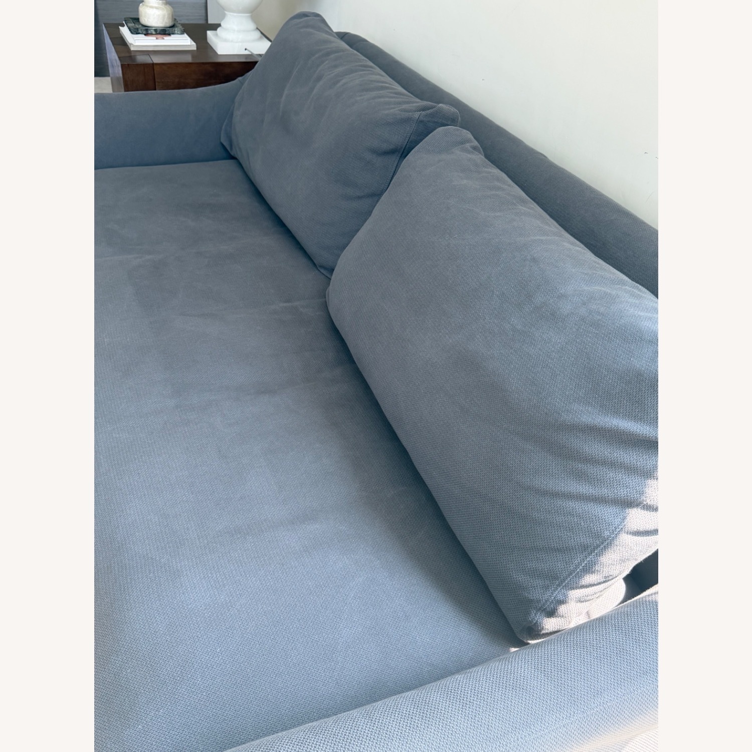 IKEA Färlöv White Fabric 3+ Seater Sofa - image-3