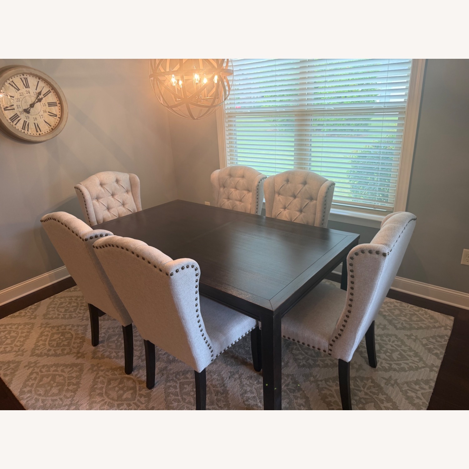 Ashley Furniture Dark Brown Wood Dining Sets - image-2