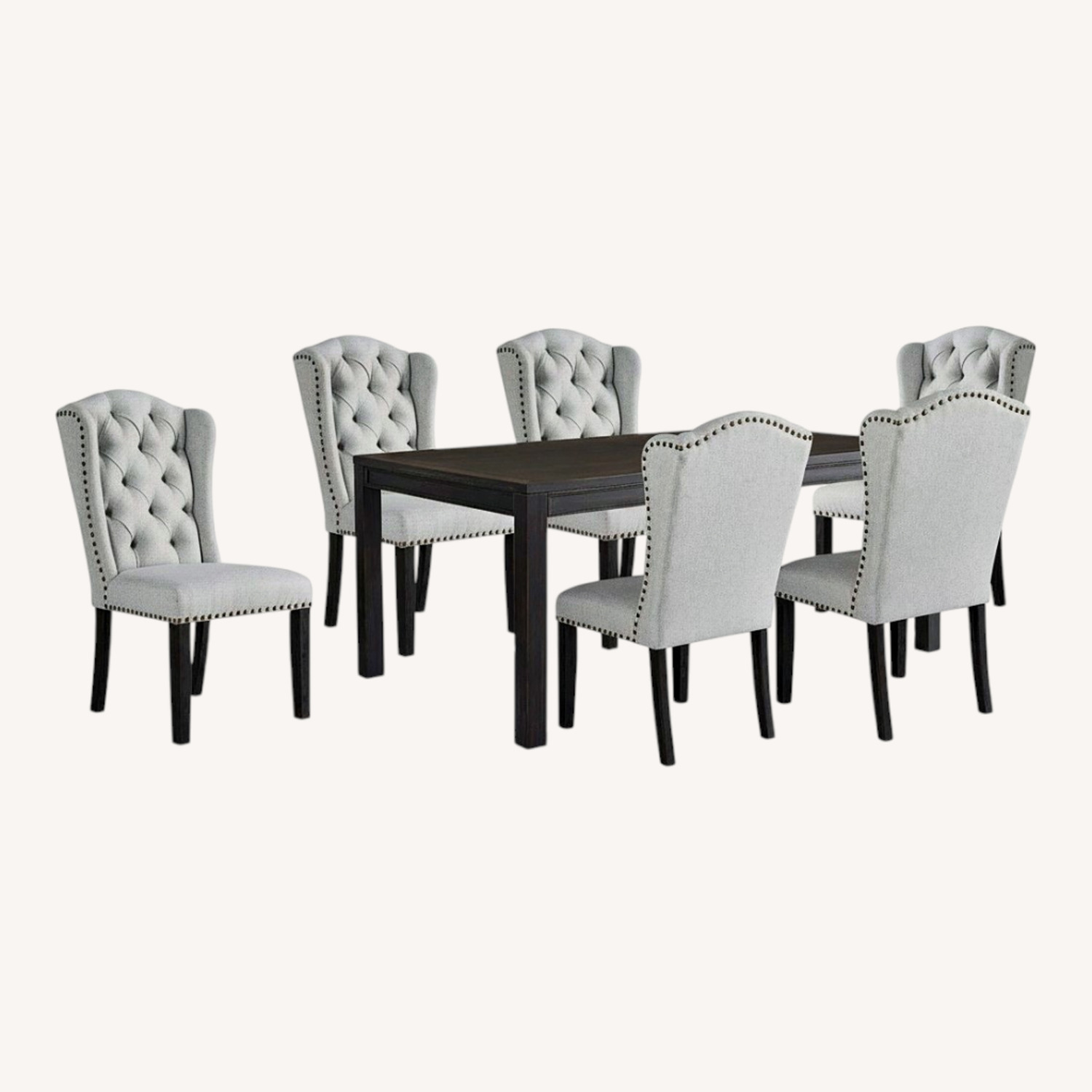 Ashley Furniture Dark Brown Wood Dining Sets - image-0