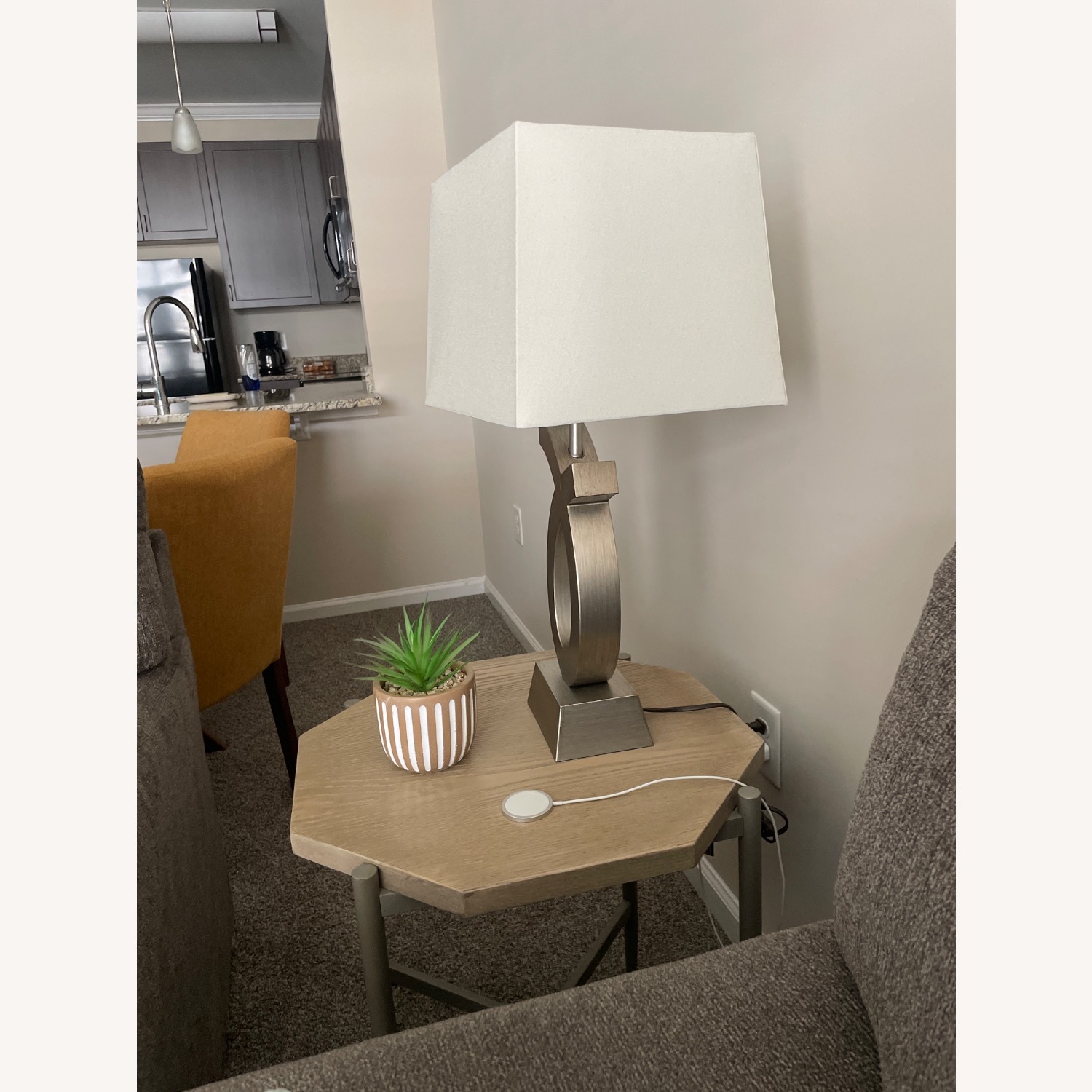 Ashley Furniture Gold Metal Table Lamp - image-4