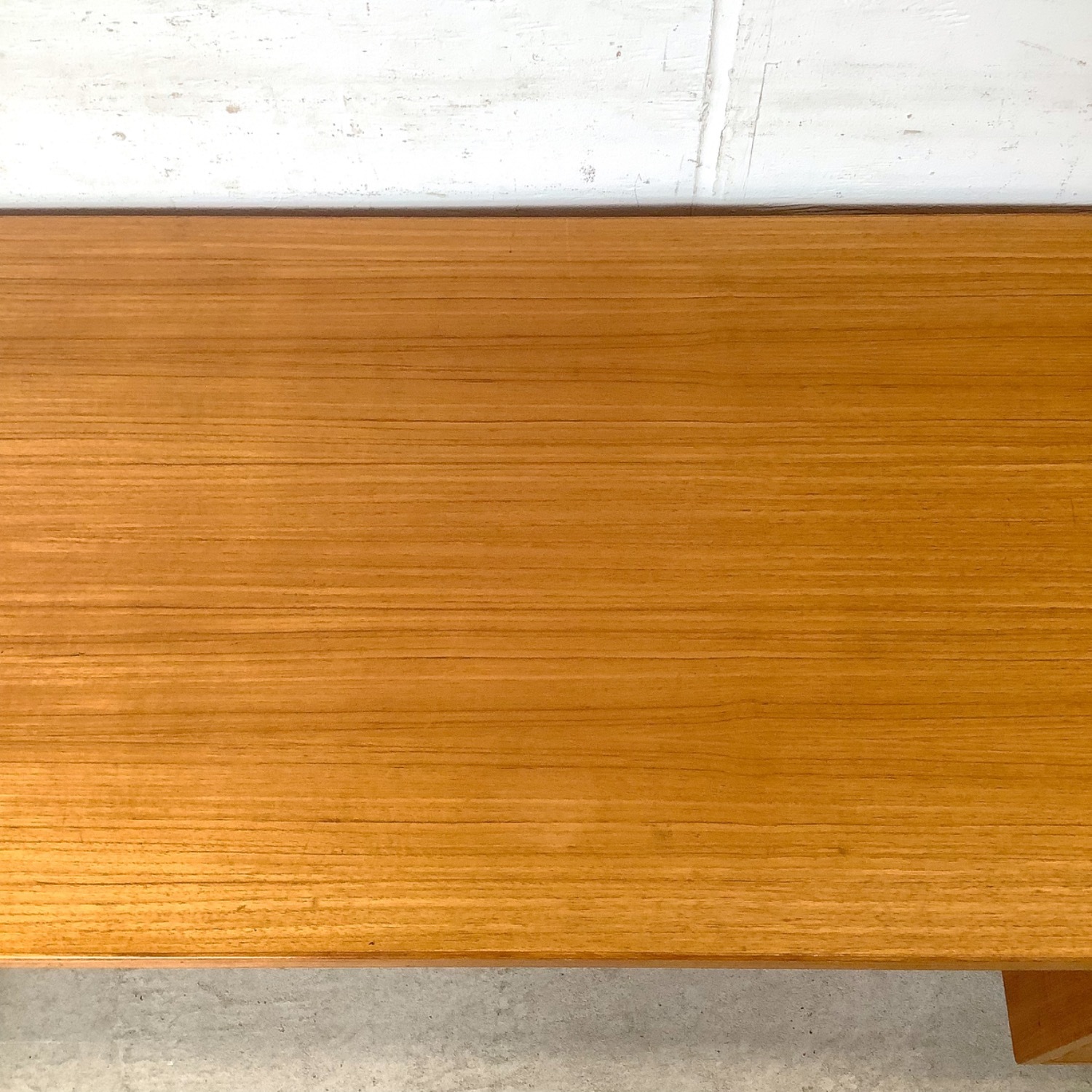 Vintage Danish Modern Teak Pedestal Desk - image-4