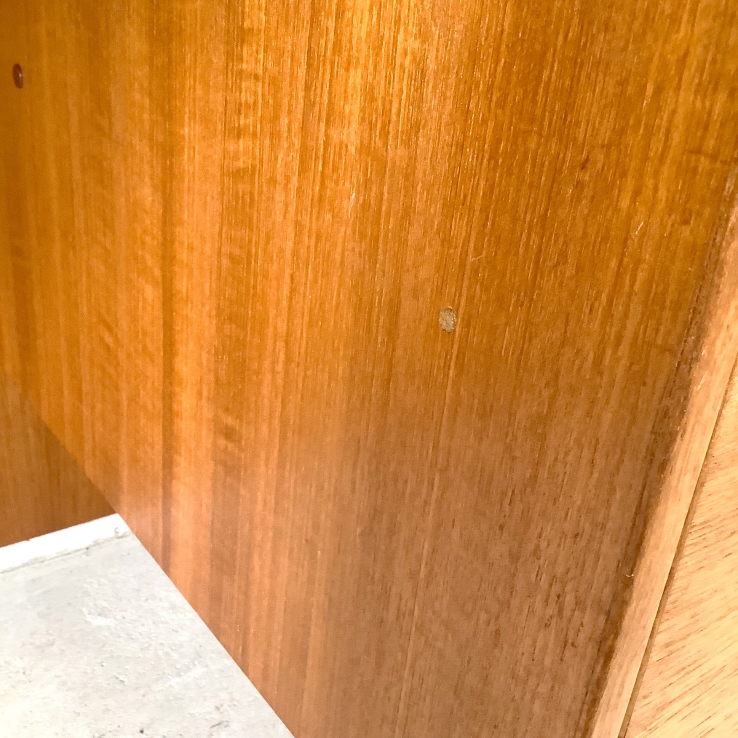 Vintage Danish Modern Teak Pedestal Desk - image-18