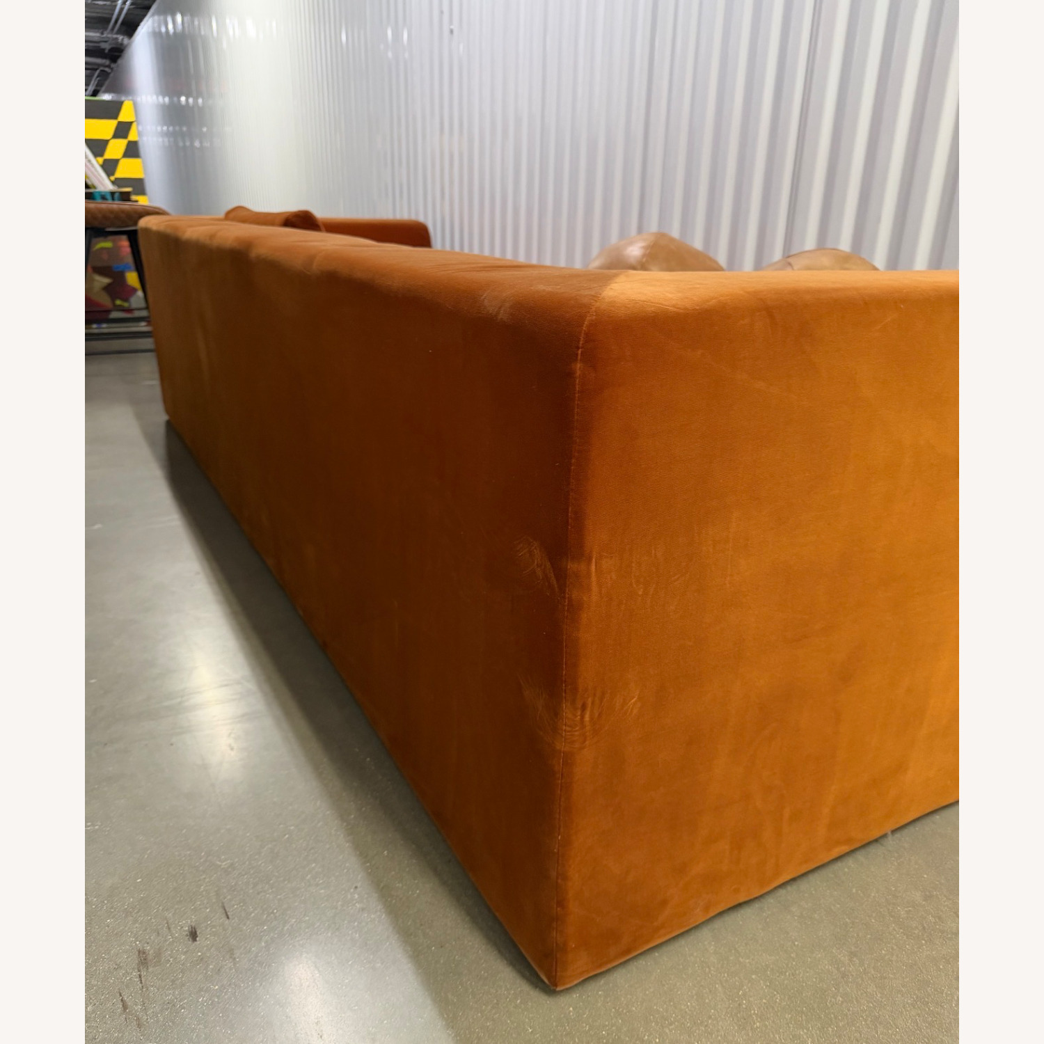 CB2 MTO Perimeter Sofa Luca Russet - image-3