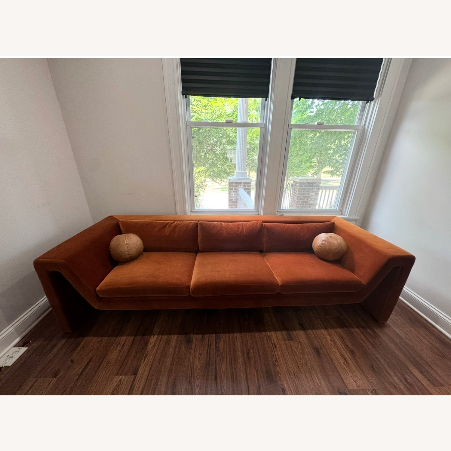CB2 MTO Perimeter Sofa Luca Russet - image-1