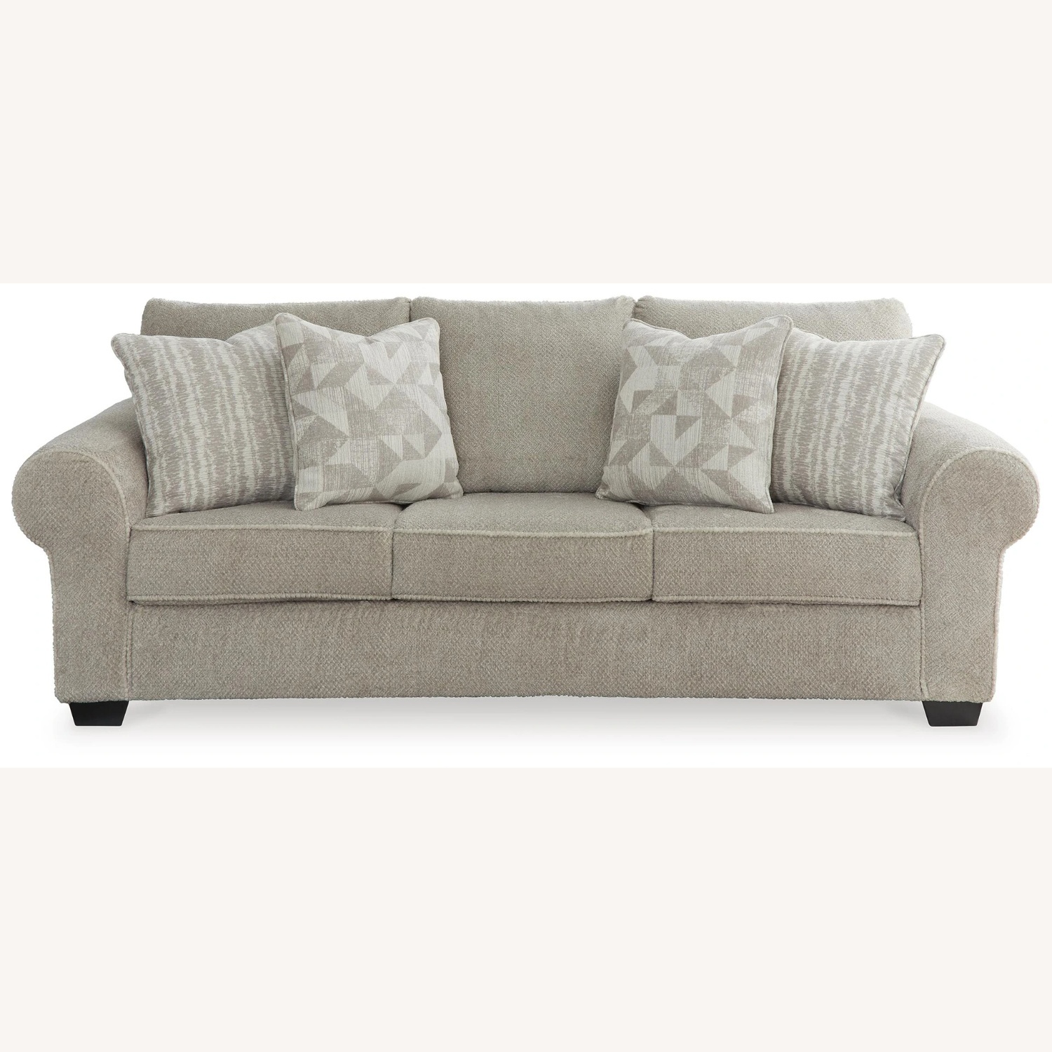 Ashley Furniture Light Gray Fabric 3+ Seater Sofa - image-5