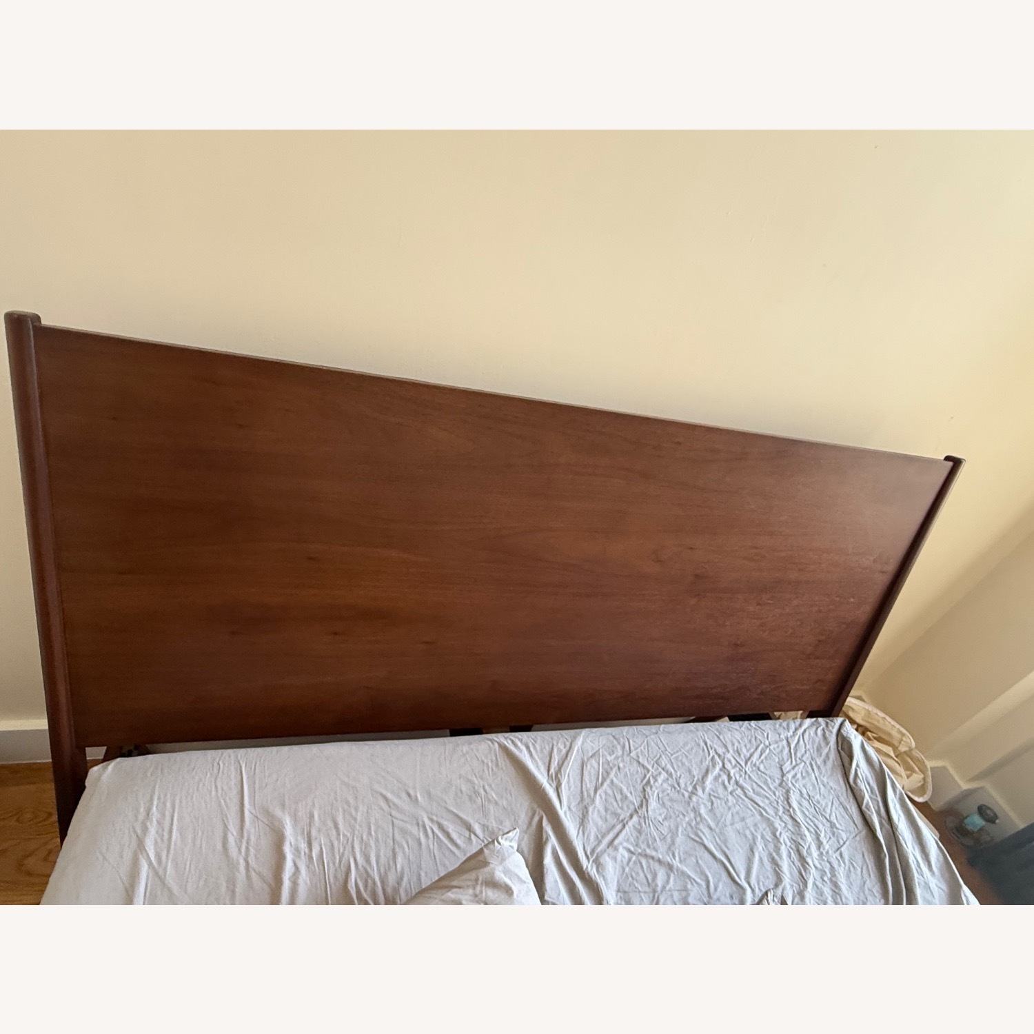 West Elm Wright Bed - Dark Walnut - image-5