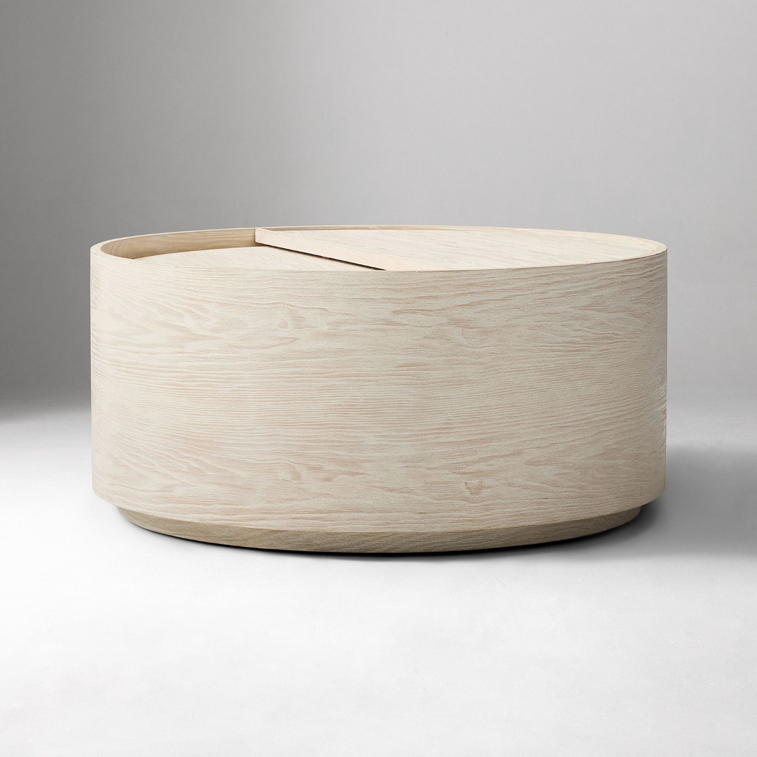 West Elm Storage Drum Coffee Table (36") - image-5