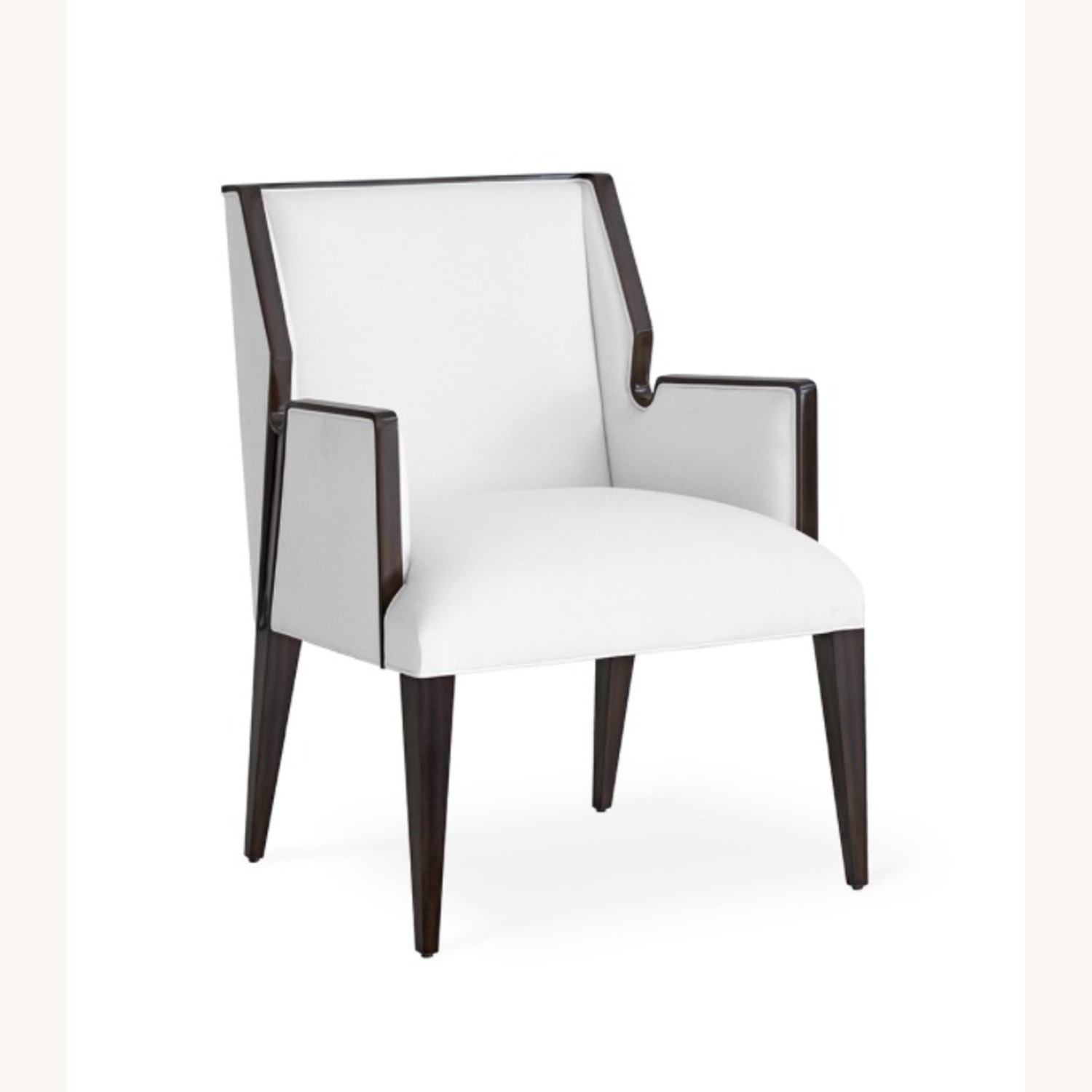 Light Gray Wood Dining Table - image-5