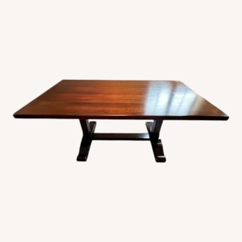Used Dark Ironwood Table for sale on AptDeco