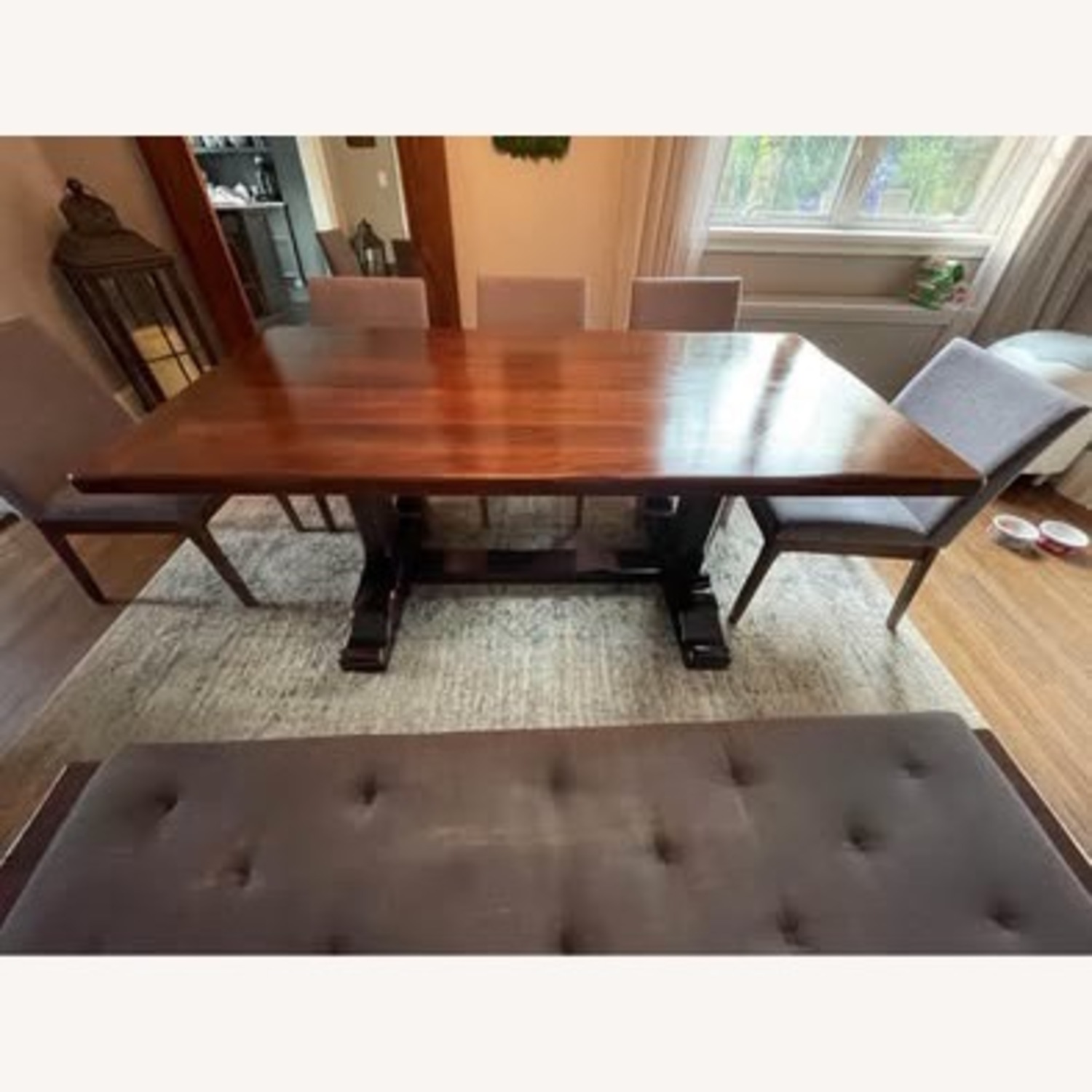 Dark Ironwood Table - image-1