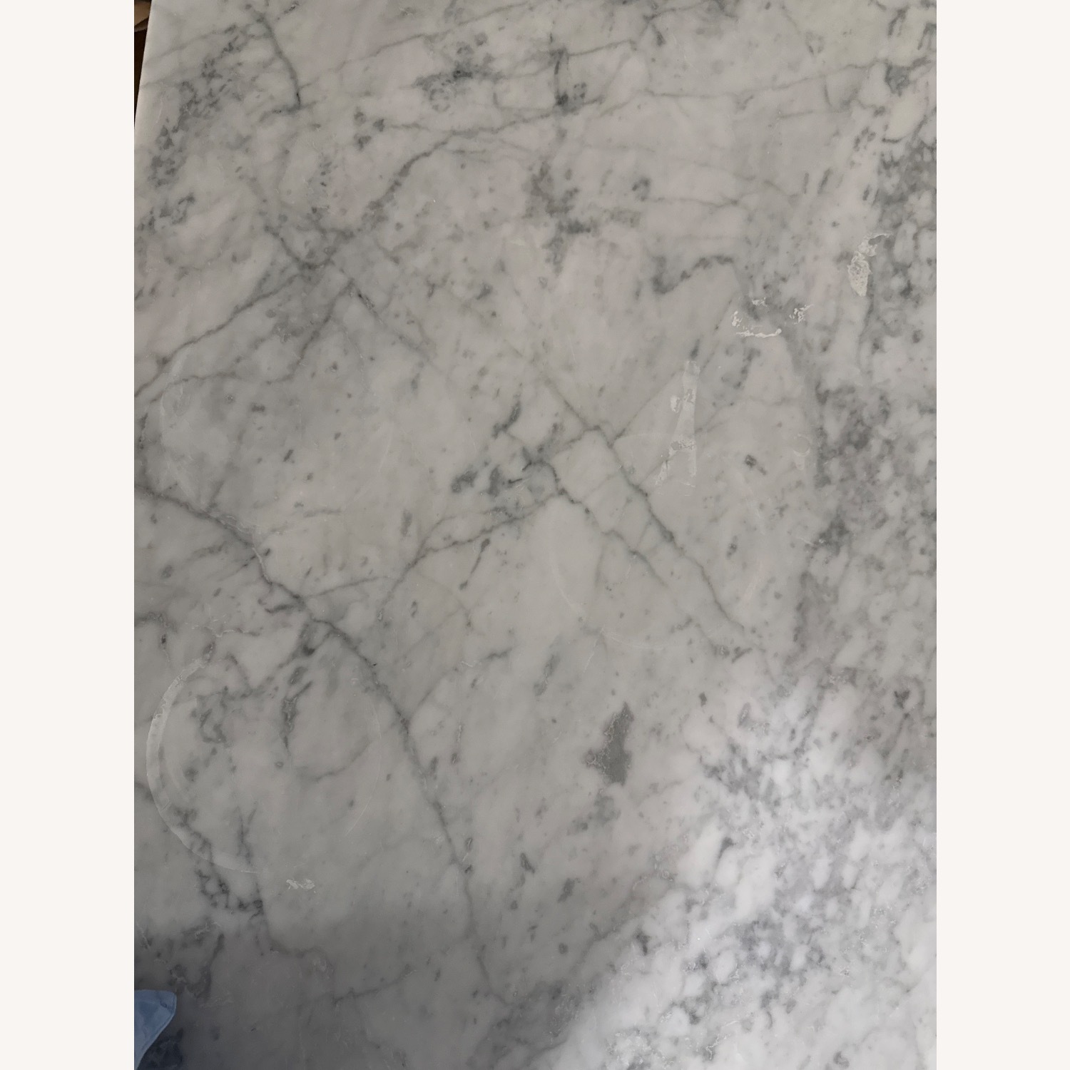 Article Vena Cafe Table - Walnut and Marble - image-6