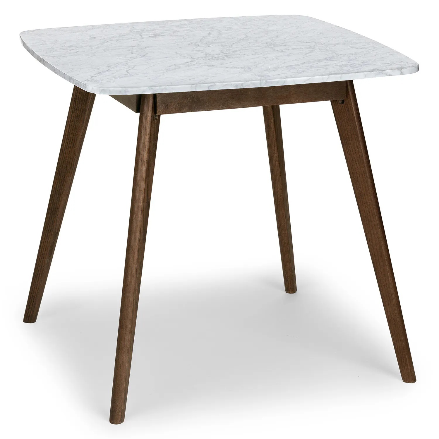 Article Vena Cafe Table - Walnut and Marble - image-4