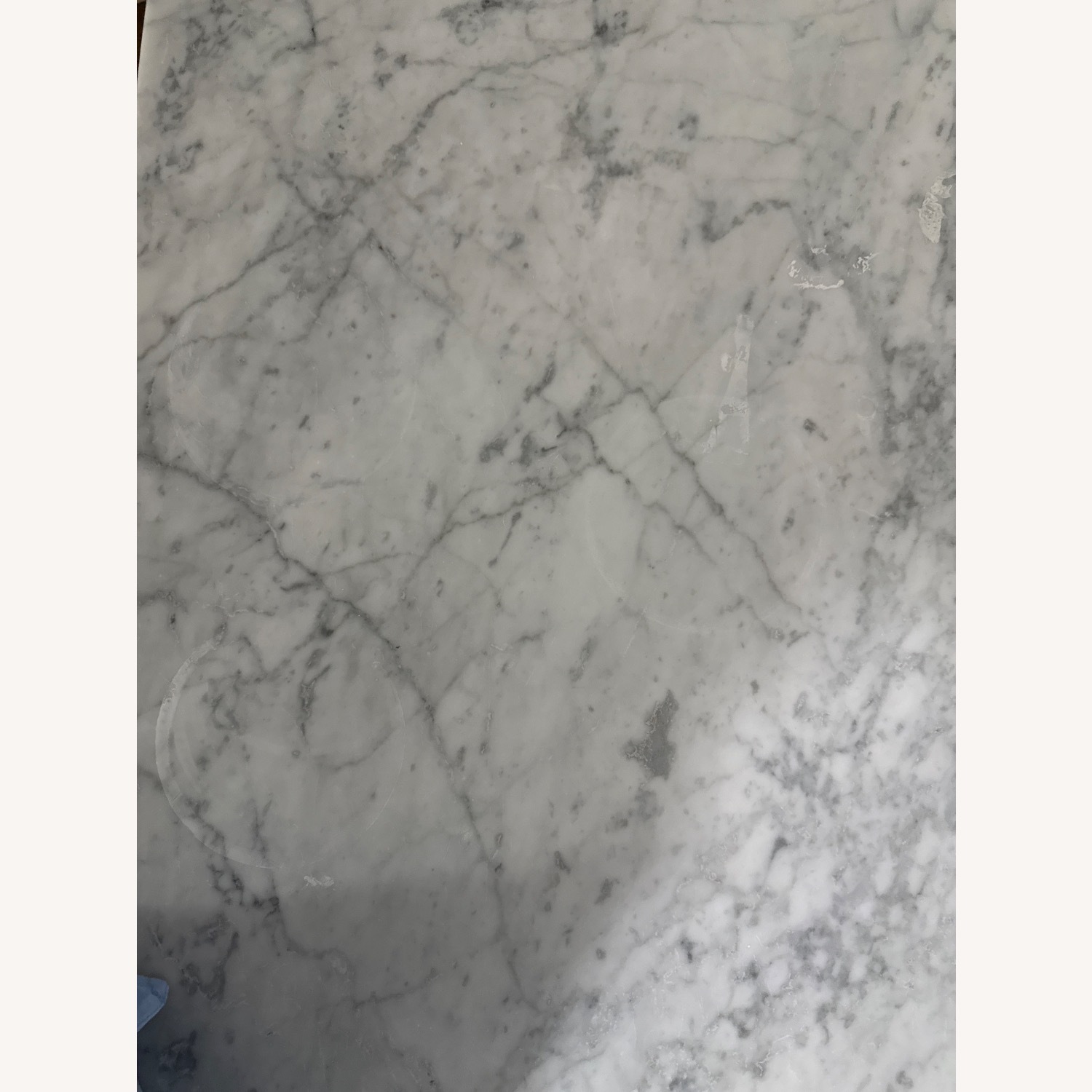 Article Vena Cafe Table - Walnut and Marble - image-5