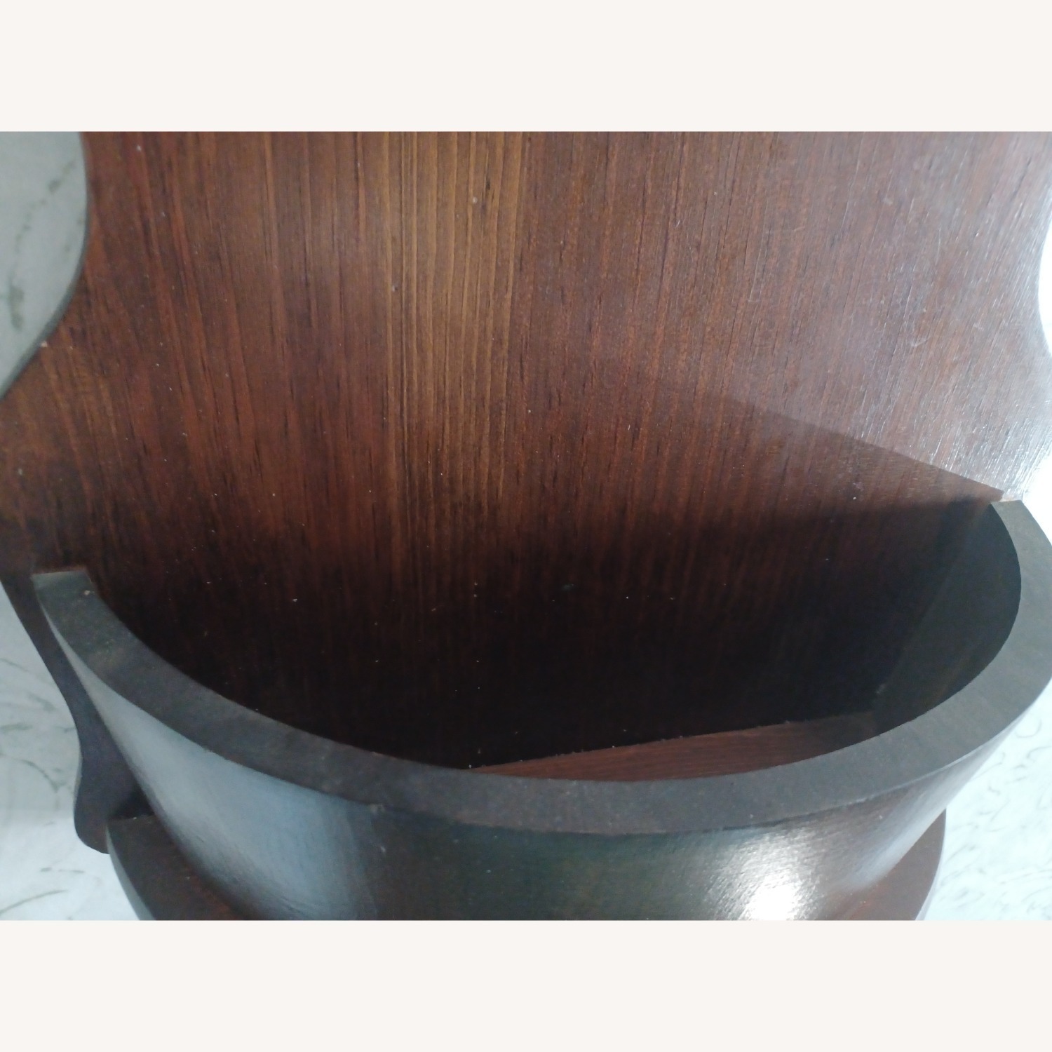 Dark Brown Wood Décor - image-3