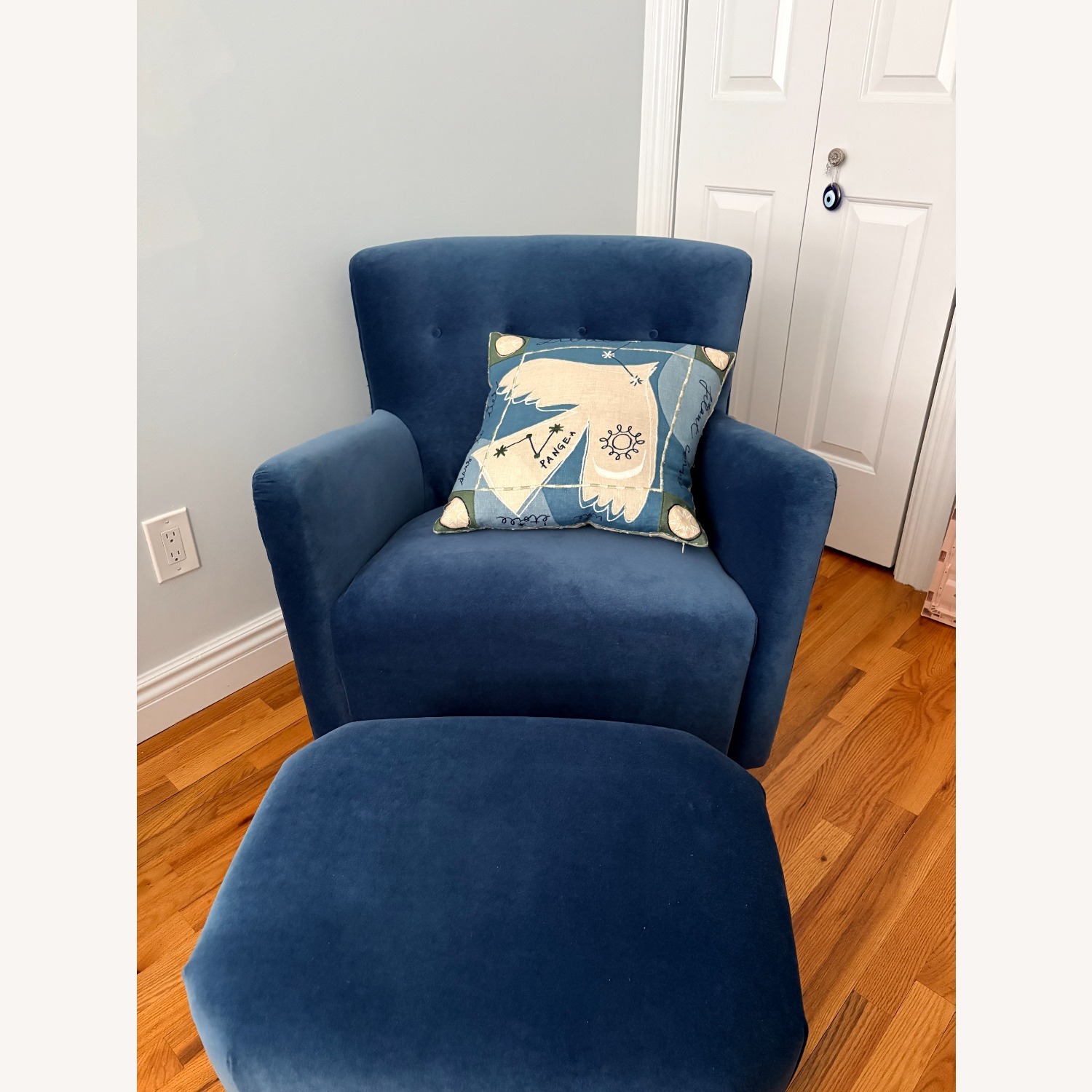 Maiden Home Perry Armchair and Ottoman - image-8