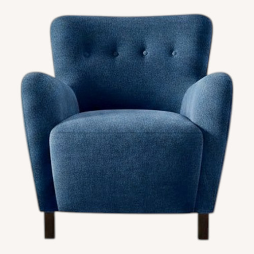 Used Maiden Home Perry Armchair and Ottoman for sale on AptDeco