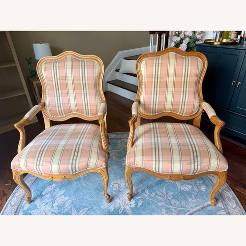 Used Ethan Allen French Provincial Chairs (Pair) for sale on AptDeco