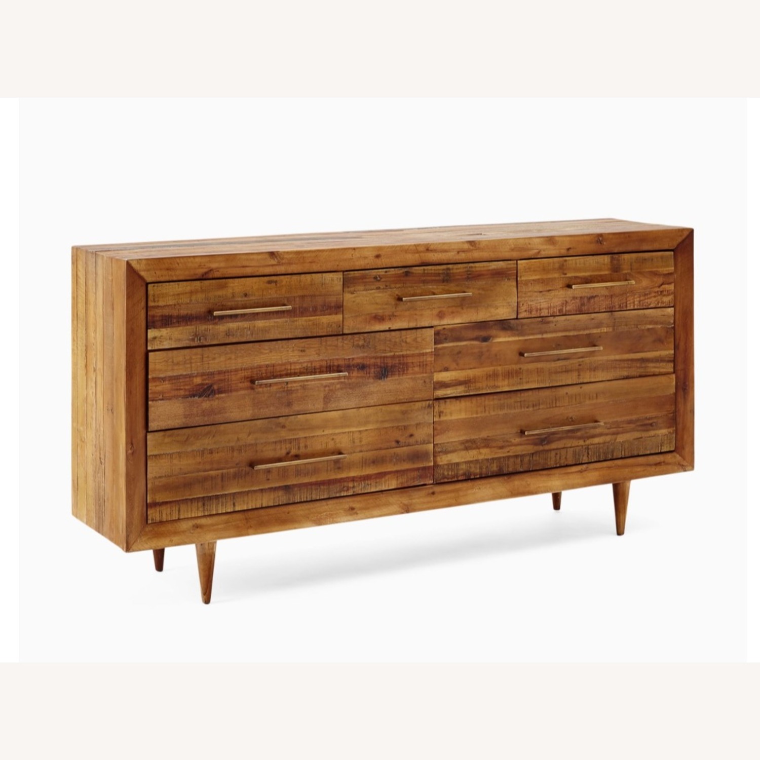 West Elm Alexa Reclaimed Wood 7-Drawer Dresser (70") - image-3