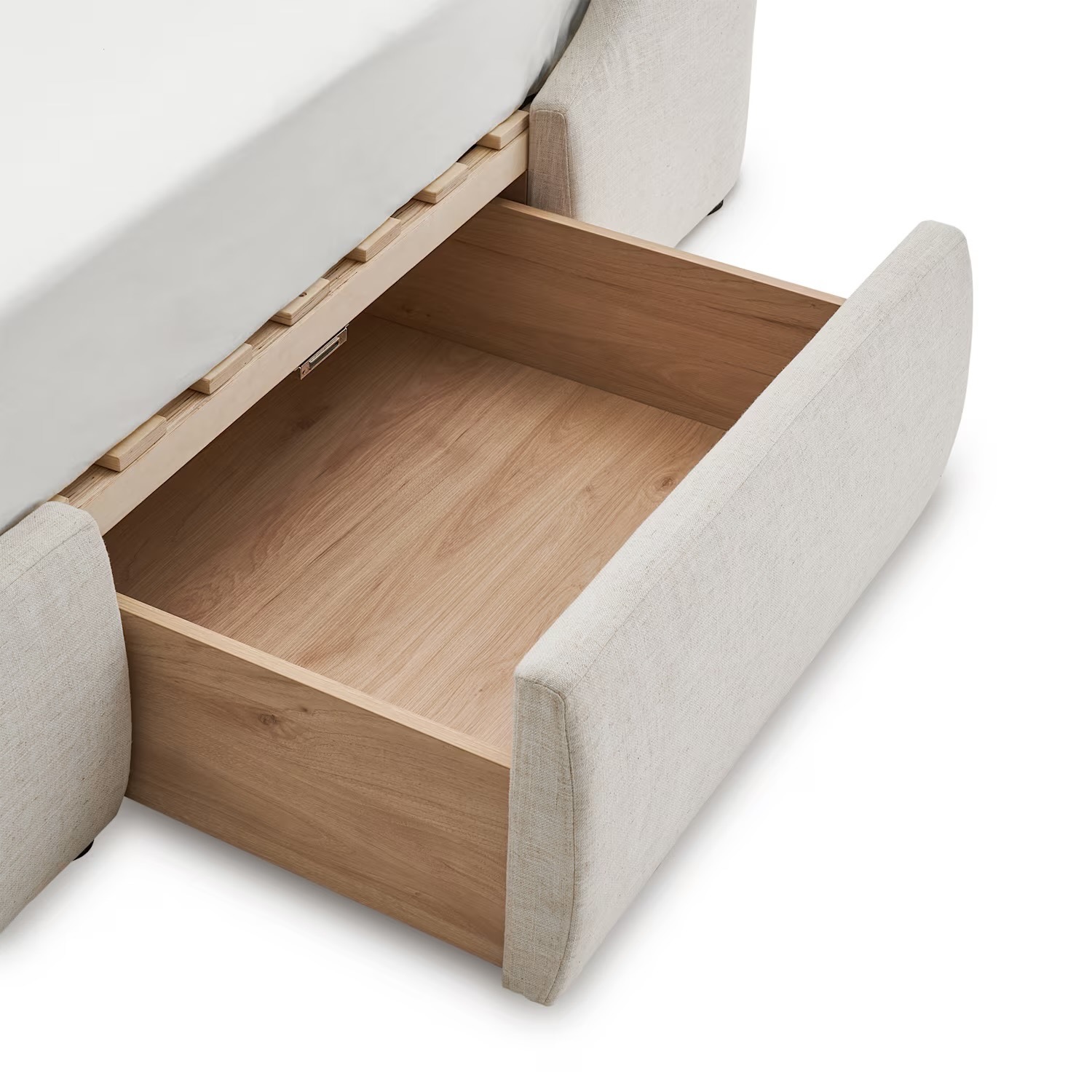 Castlery Dalton Queen Storage Linen Bed - image-5