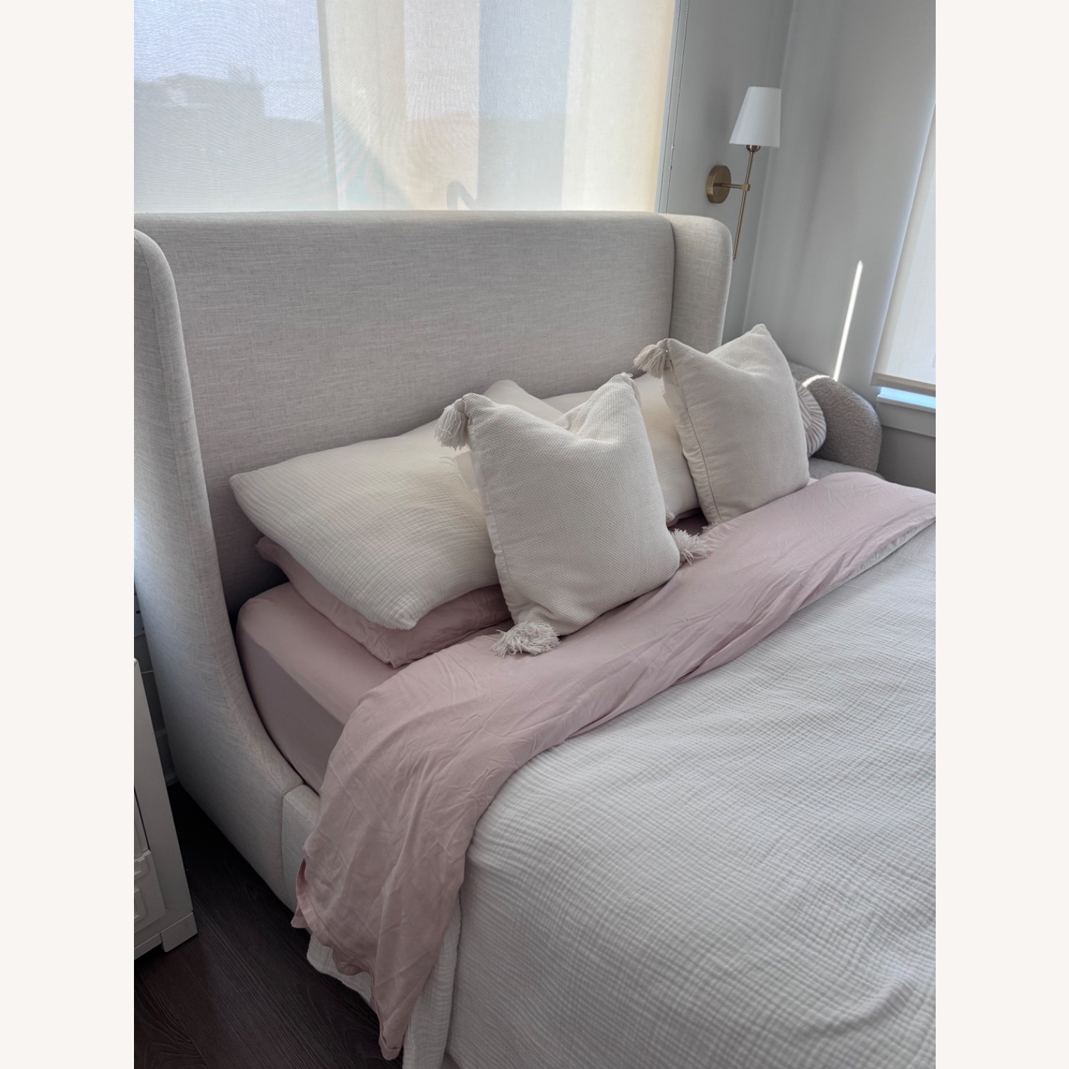 Castlery Dalton Queen Storage Linen Bed - image-3