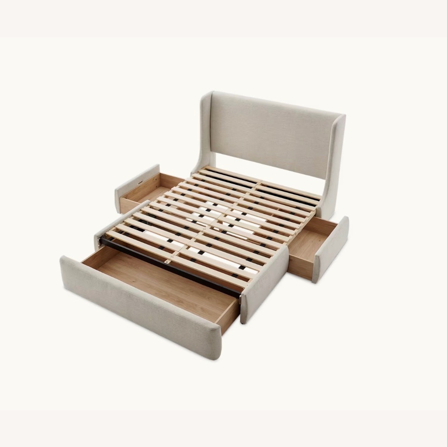 Castlery Dalton Queen Storage Linen Bed - image-4