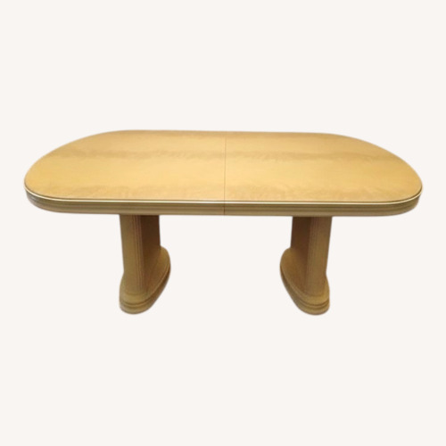 Used Yellow Marble Dining Table for sale on AptDeco