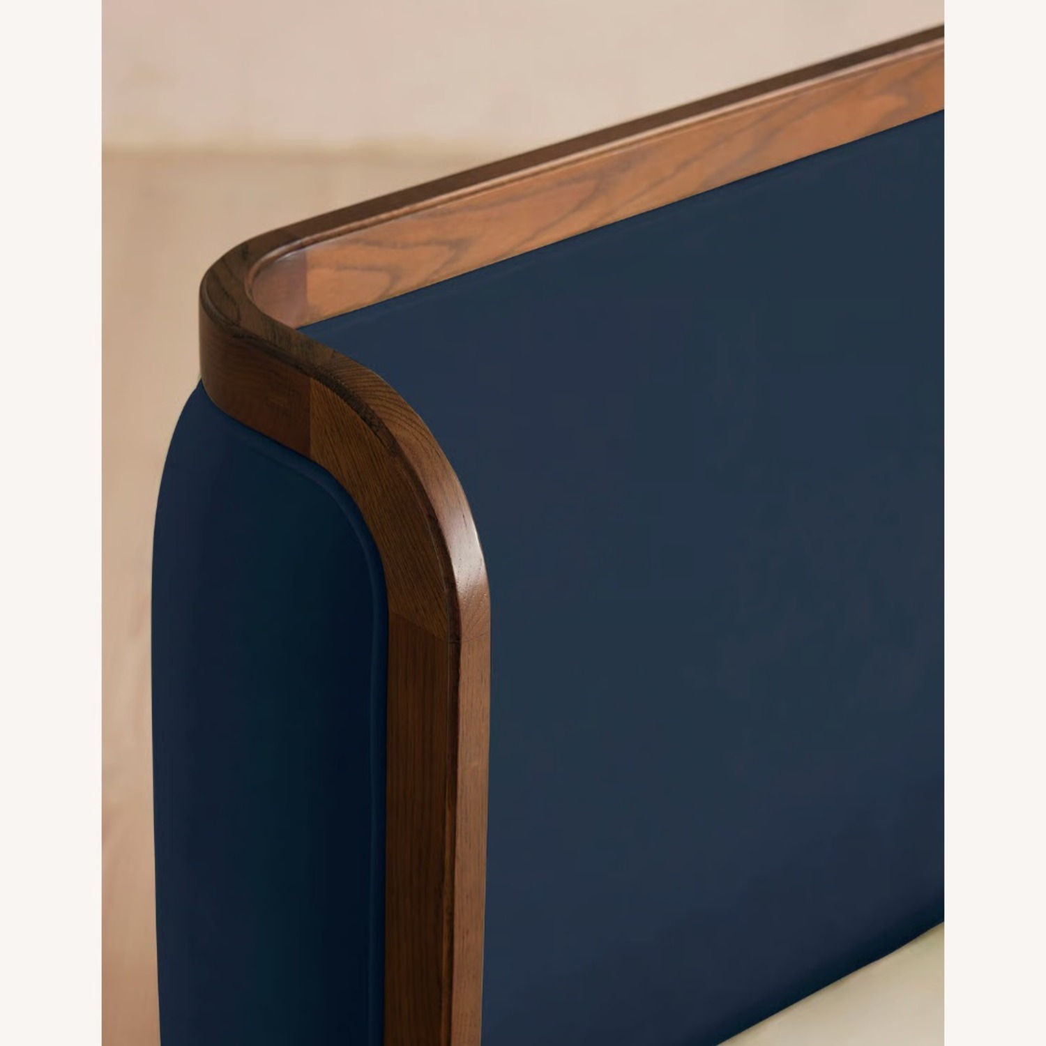 Navy Belsa Queen Bed by Soho Home - image-7
