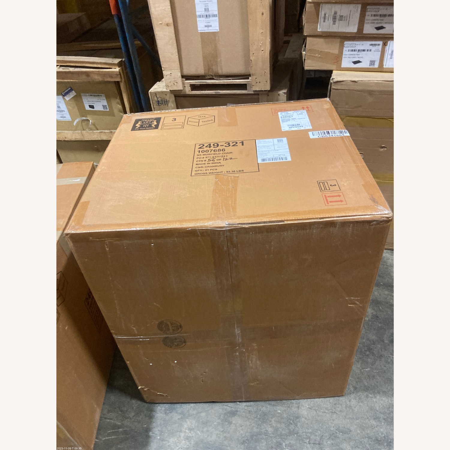 Crate & Barrel Muirfield Chairs Pair - image-1