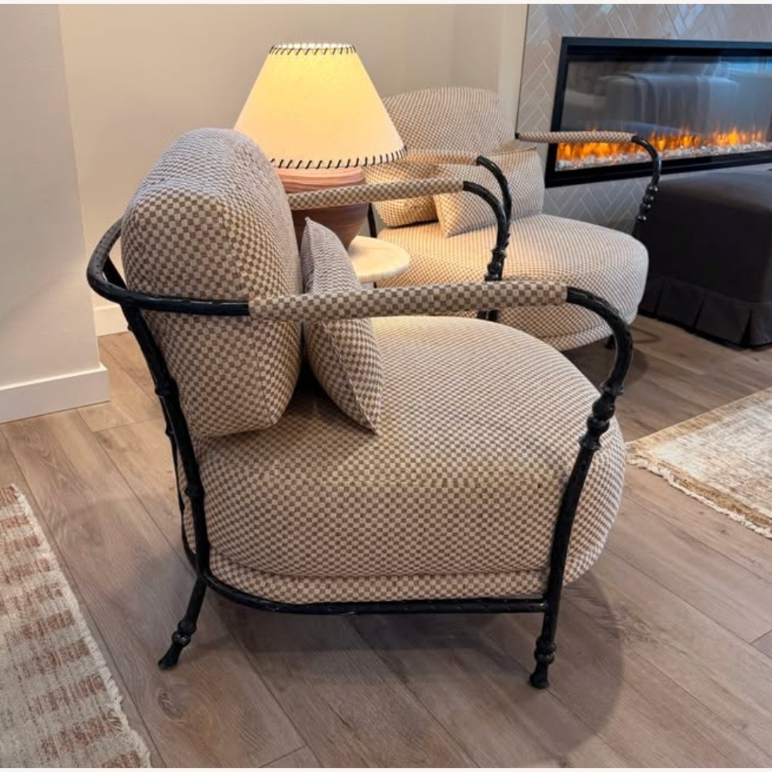 Crate & Barrel Muirfield Chairs Pair - image-7