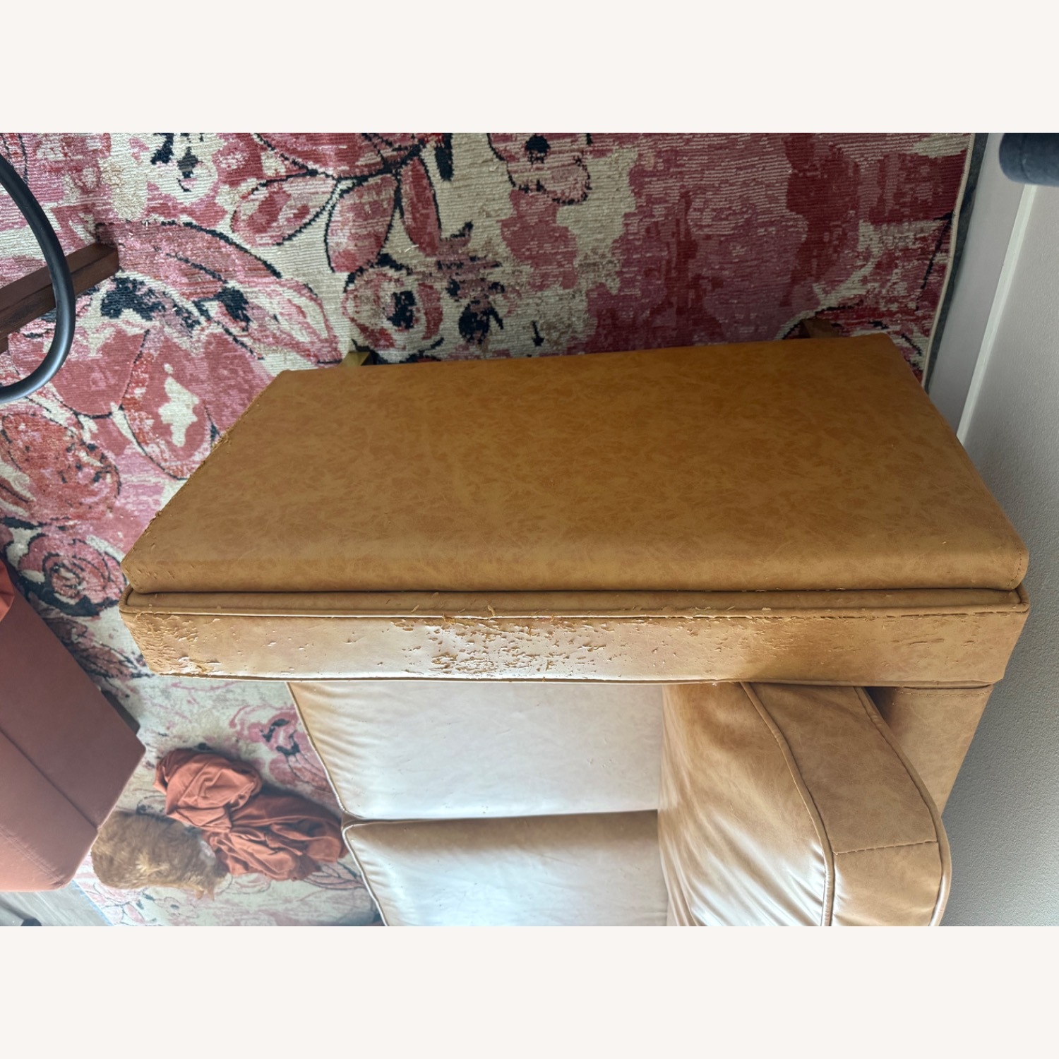 Albany Park Albany Gold Leather 3+ Seater Sofa - image-11