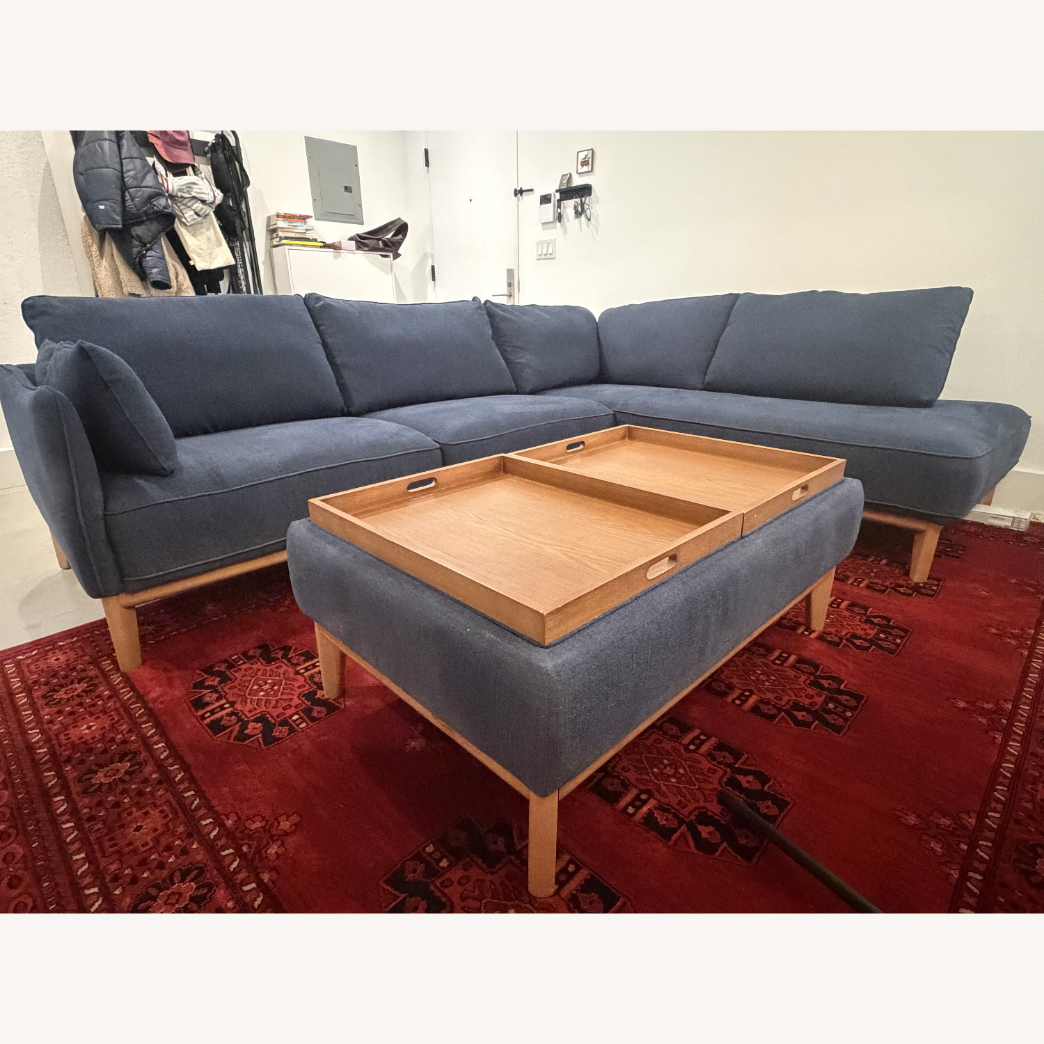 Jollene 113" 2-Pc. Fabric Sectional - image-2