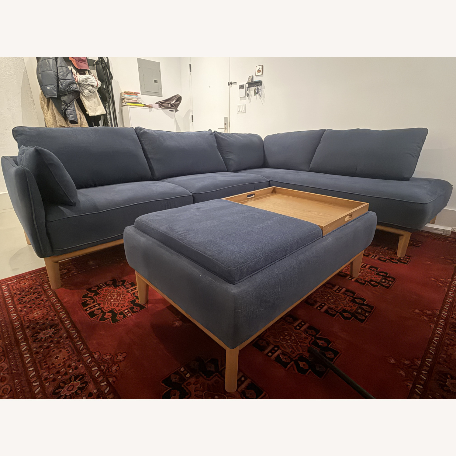 Jollene 113" 2-Pc. Fabric Sectional - image-1