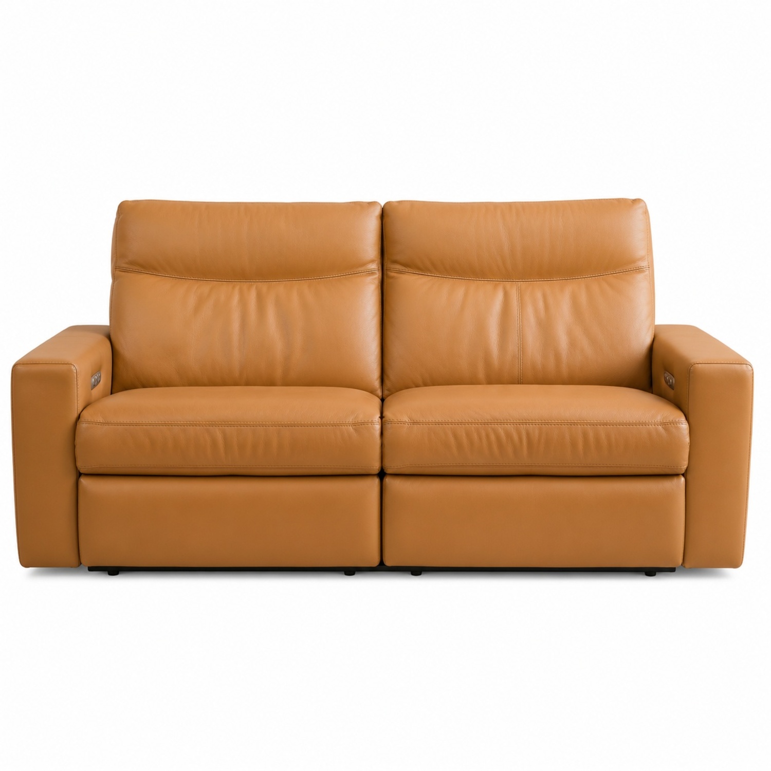 American Leather Telluride Leather Recliner Sofa - image-7