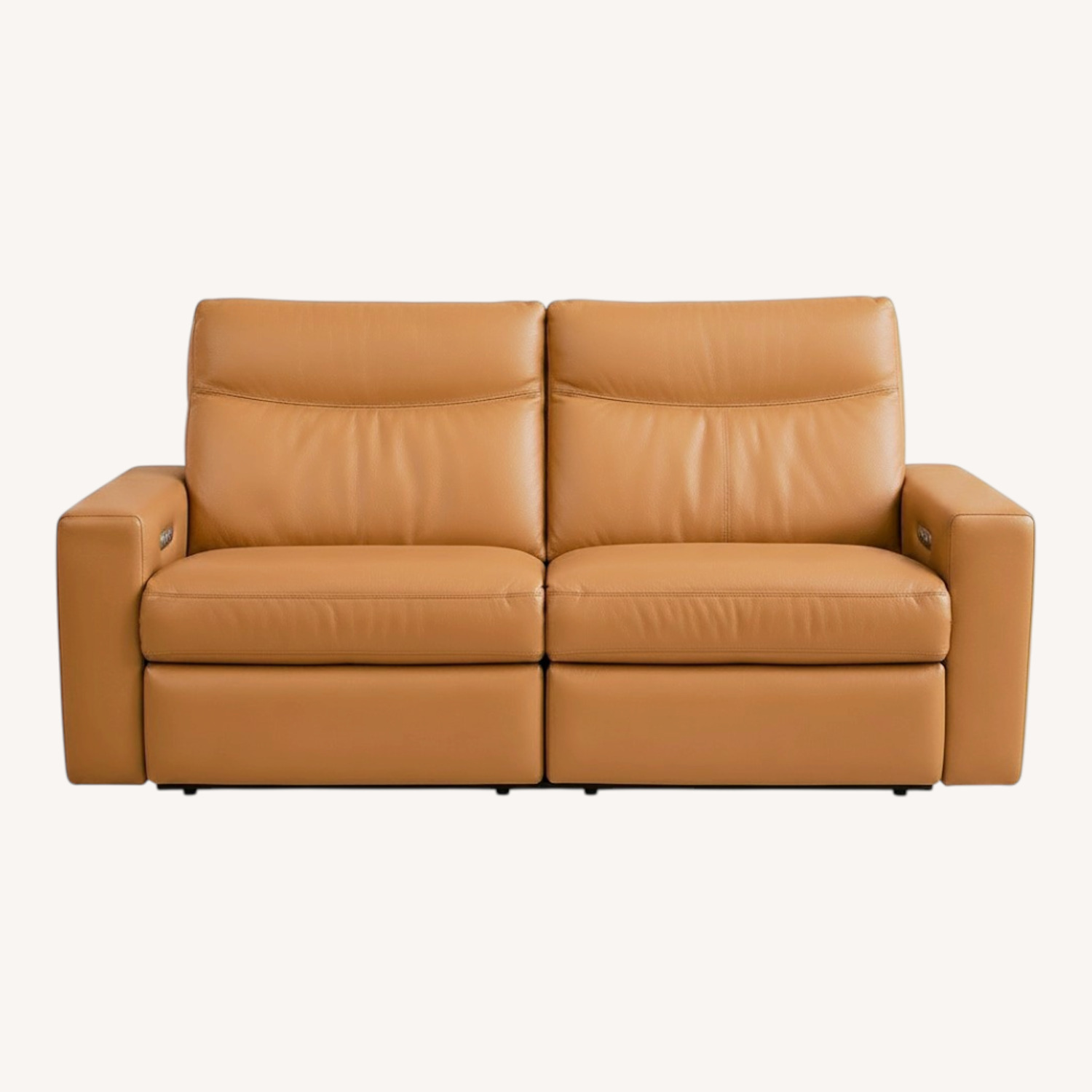 American Leather Telluride Leather Recliner Sofa - image-0