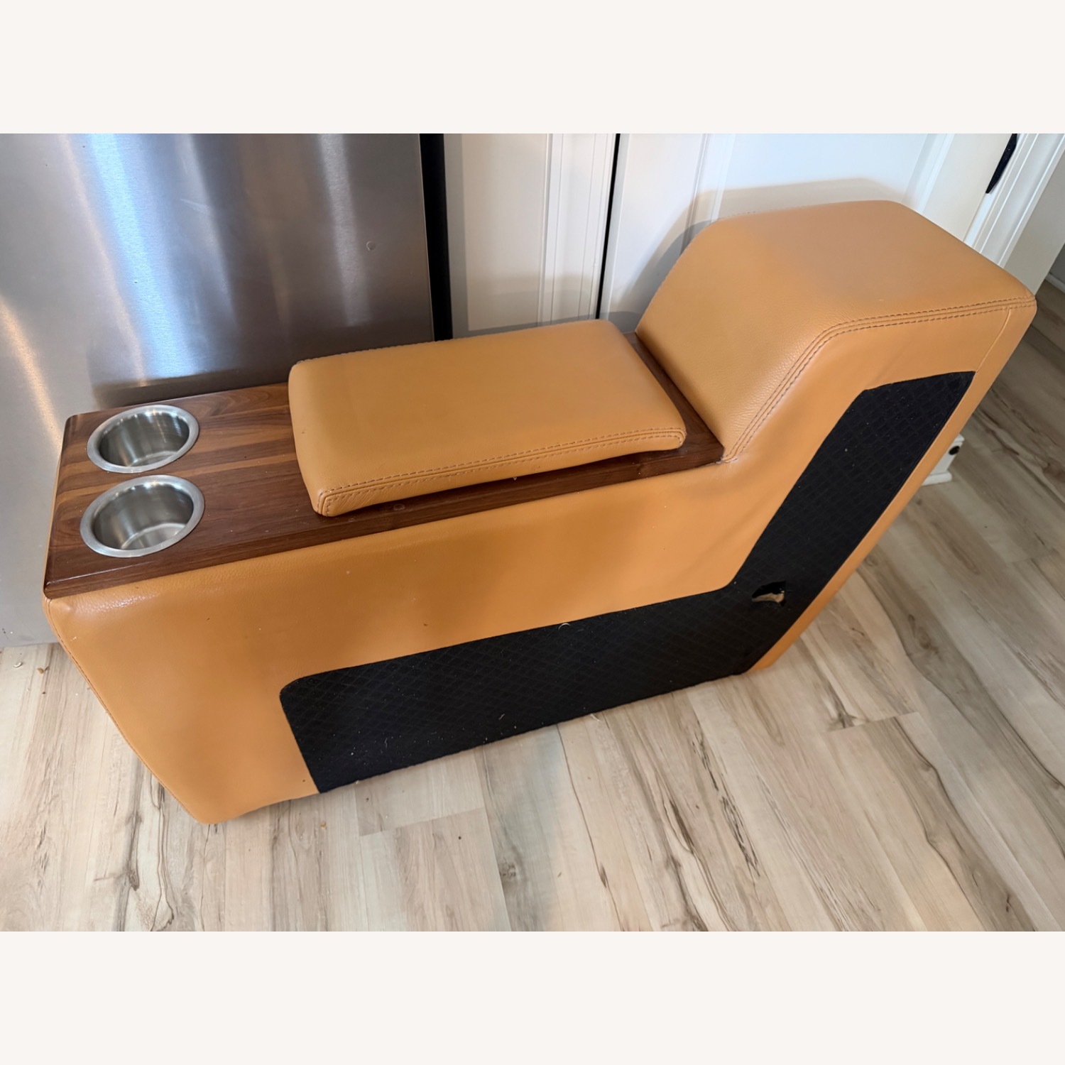 American Leather Telluride Leather Recliner Sofa - image-6