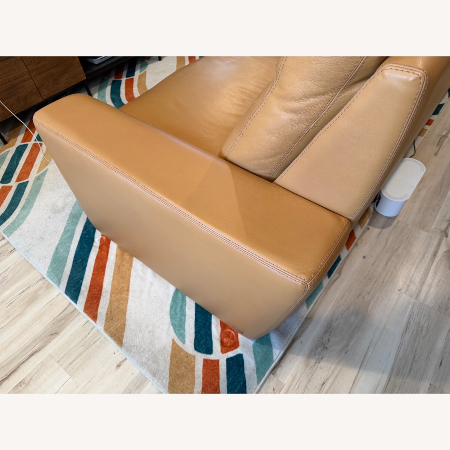 American Leather Telluride Leather Recliner Sofa - image-2