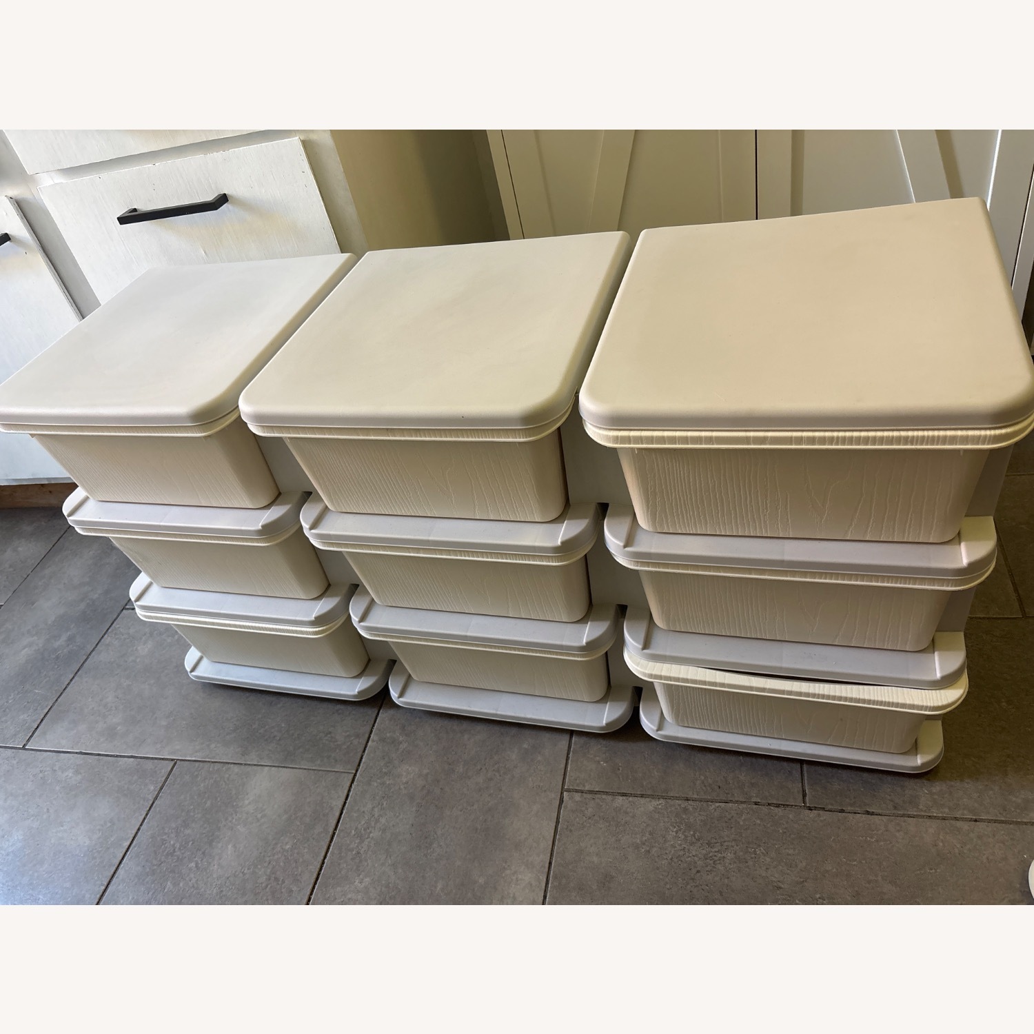 Qaba 9 Drawers Kids Storage Unit, 3 Tier - image-1